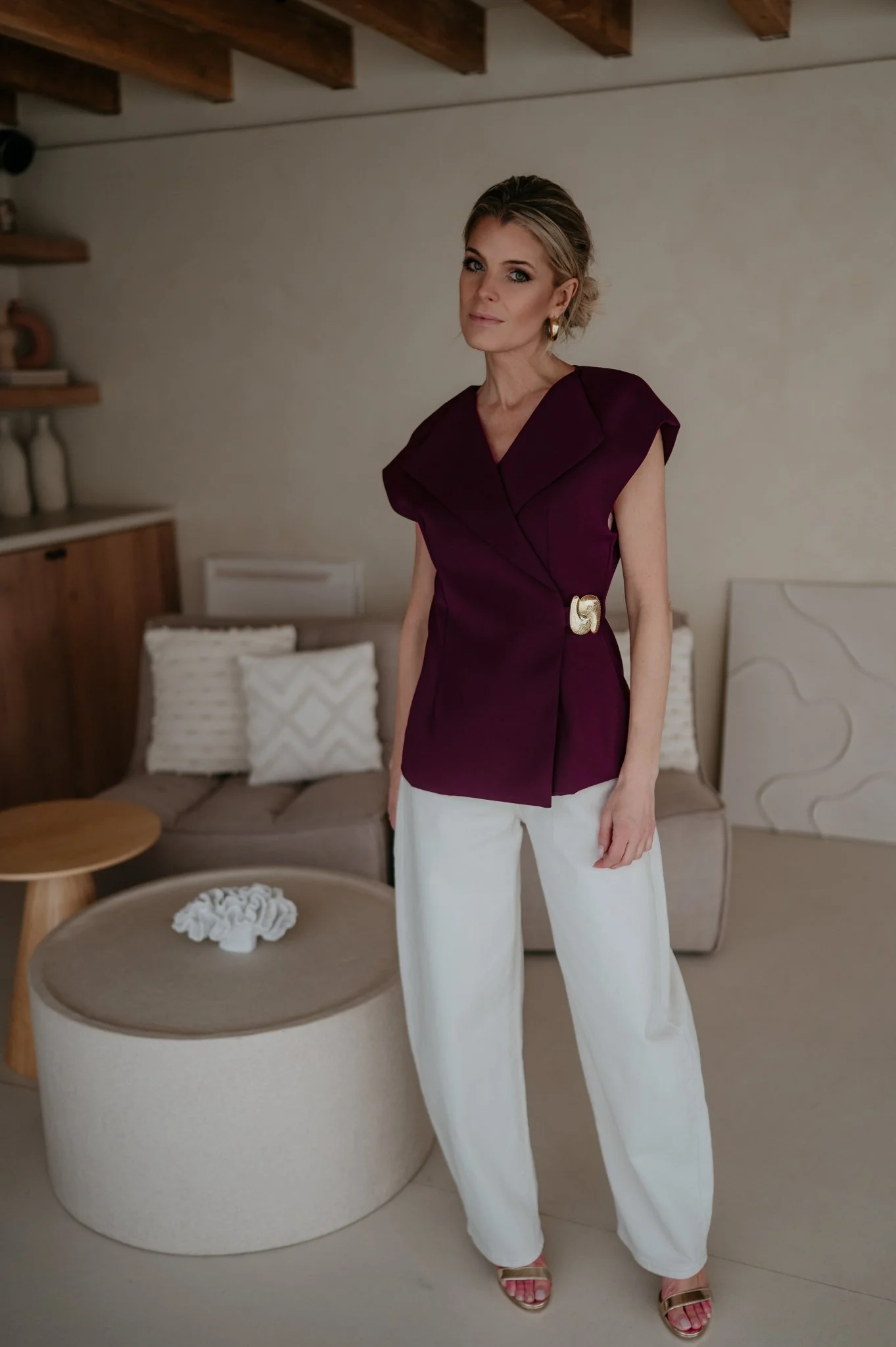 Drenare top I Burgundy - Image 9