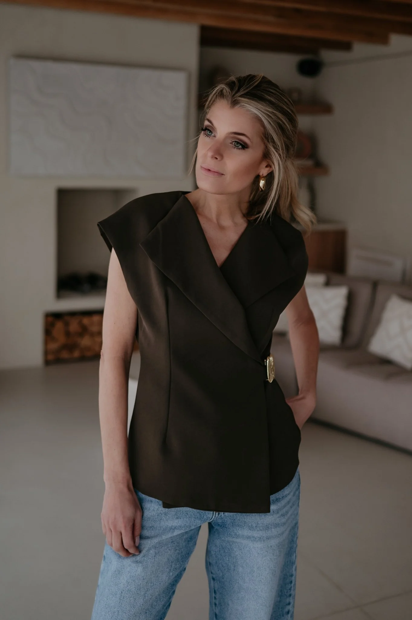Drenare top I Chocolate Brown - Image 10