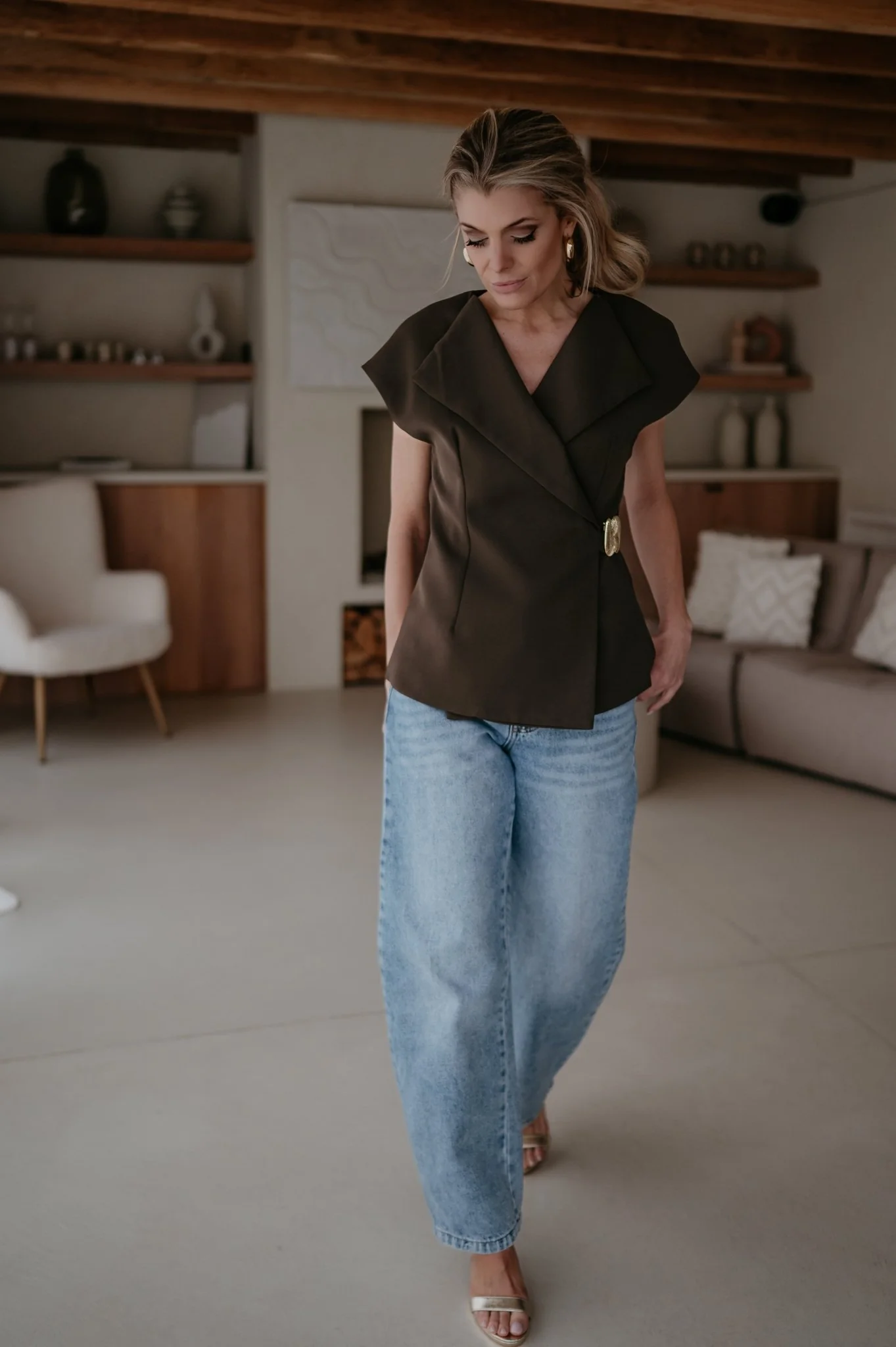 Drenare top I Chocolate Brown - Image 12
