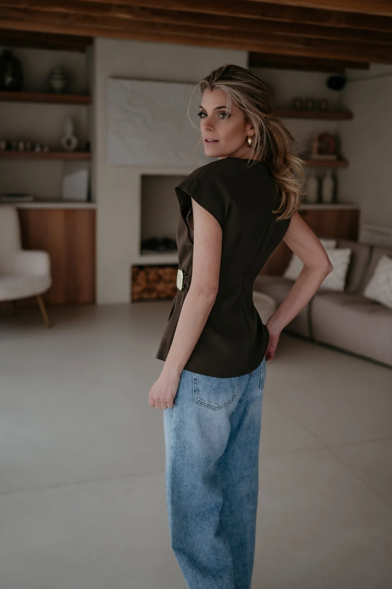 Drenare top I Chocolate Brown - Image 6