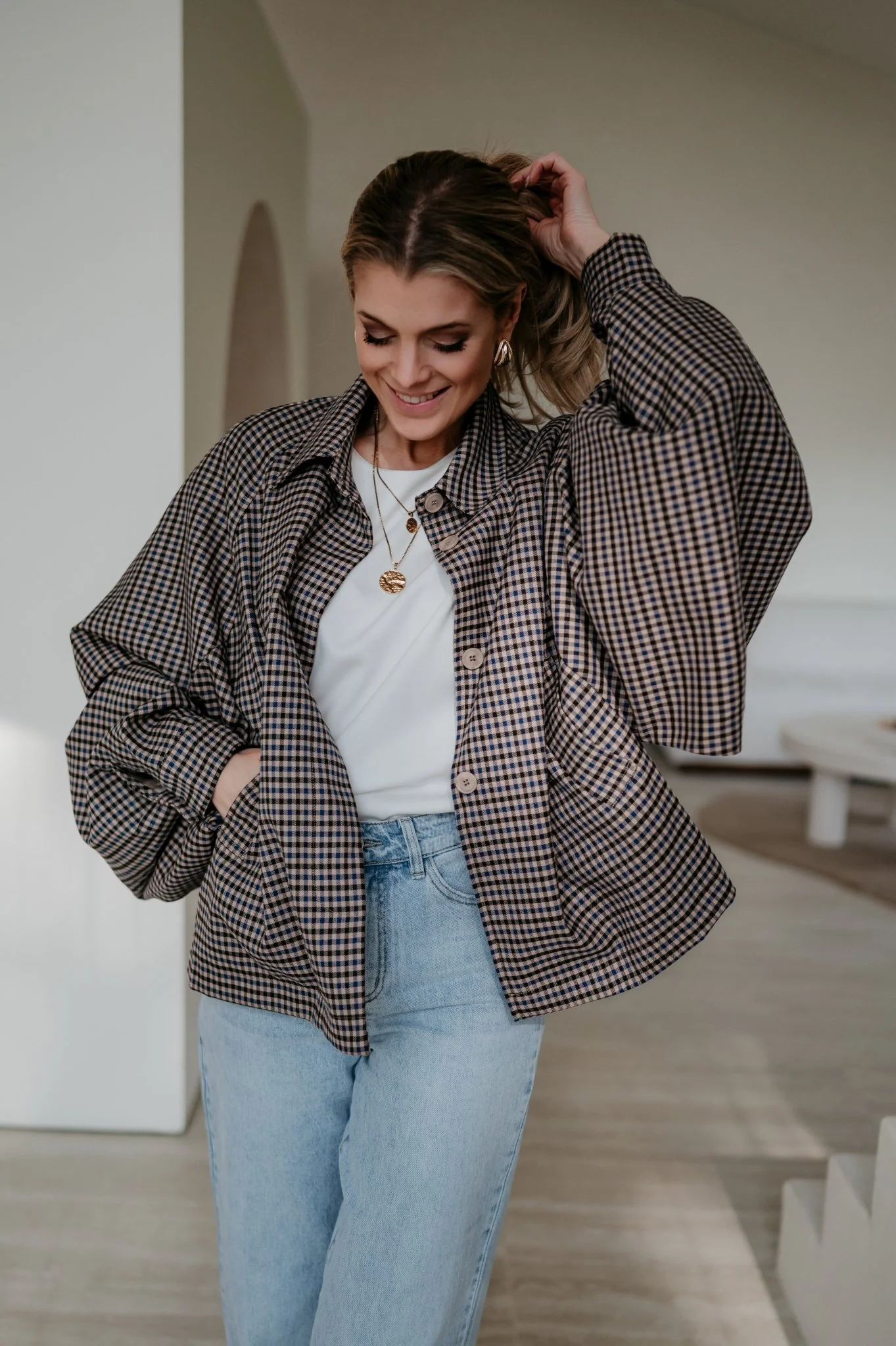 Dreni jacket I Blue