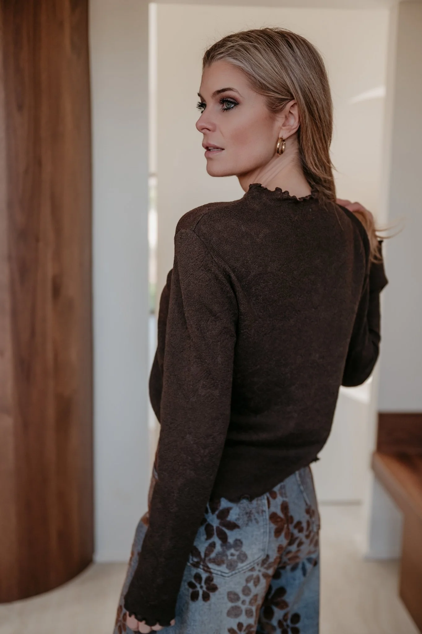 Drevi top I Chocolate Brown - Image 7