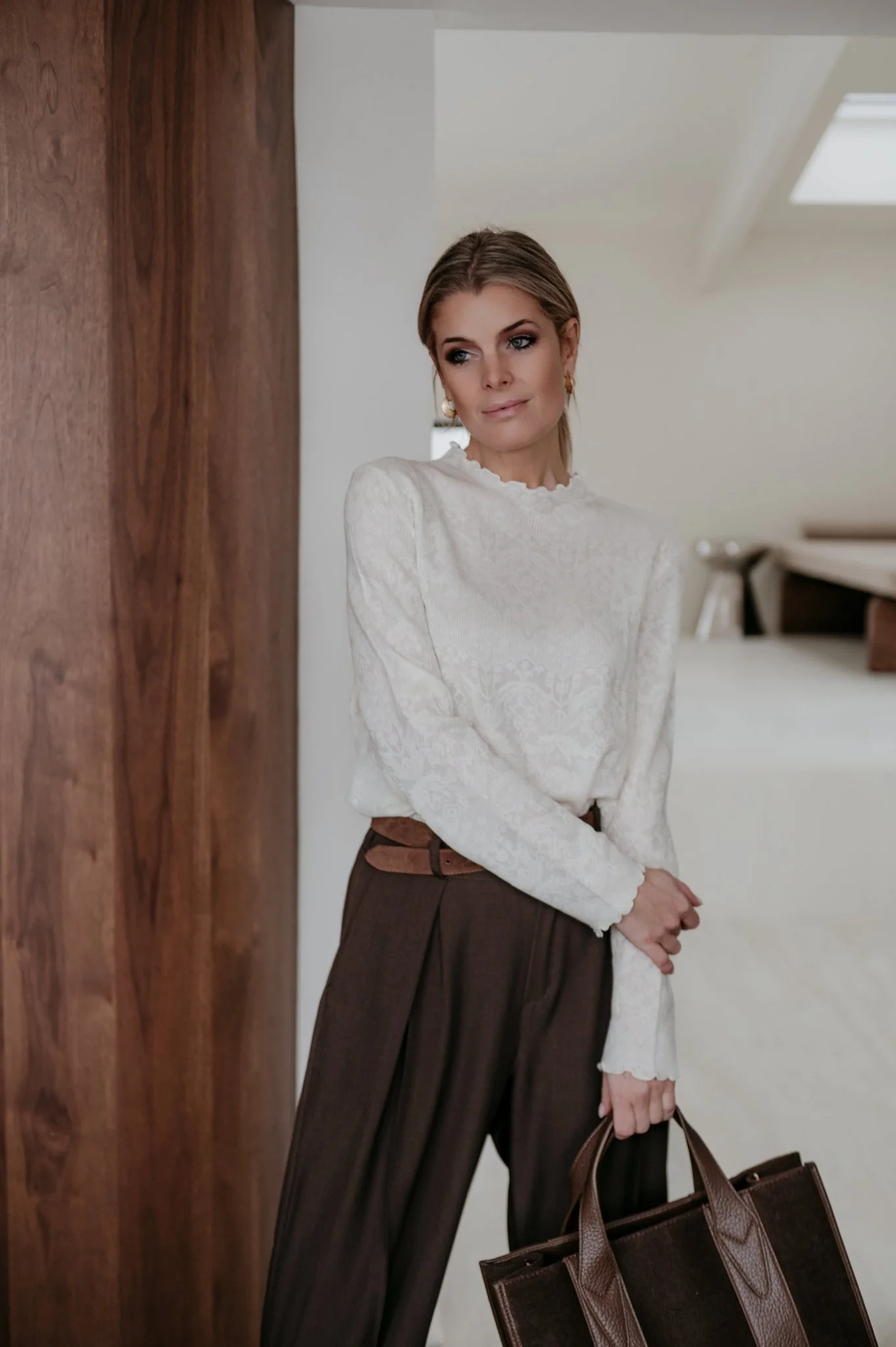 Drevi top I Ecru - Image 11