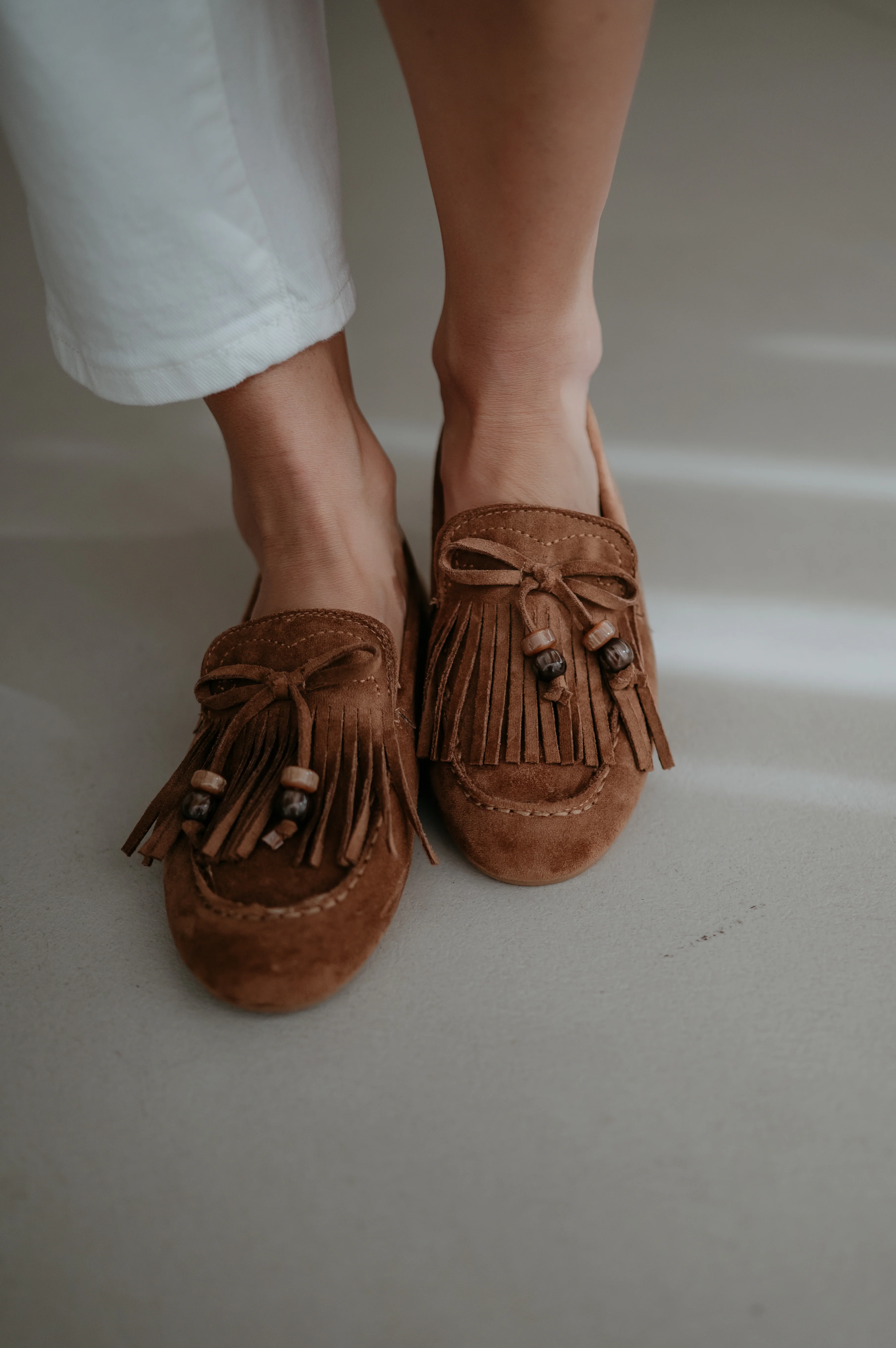 Drevide loafers I Camel - Image 3