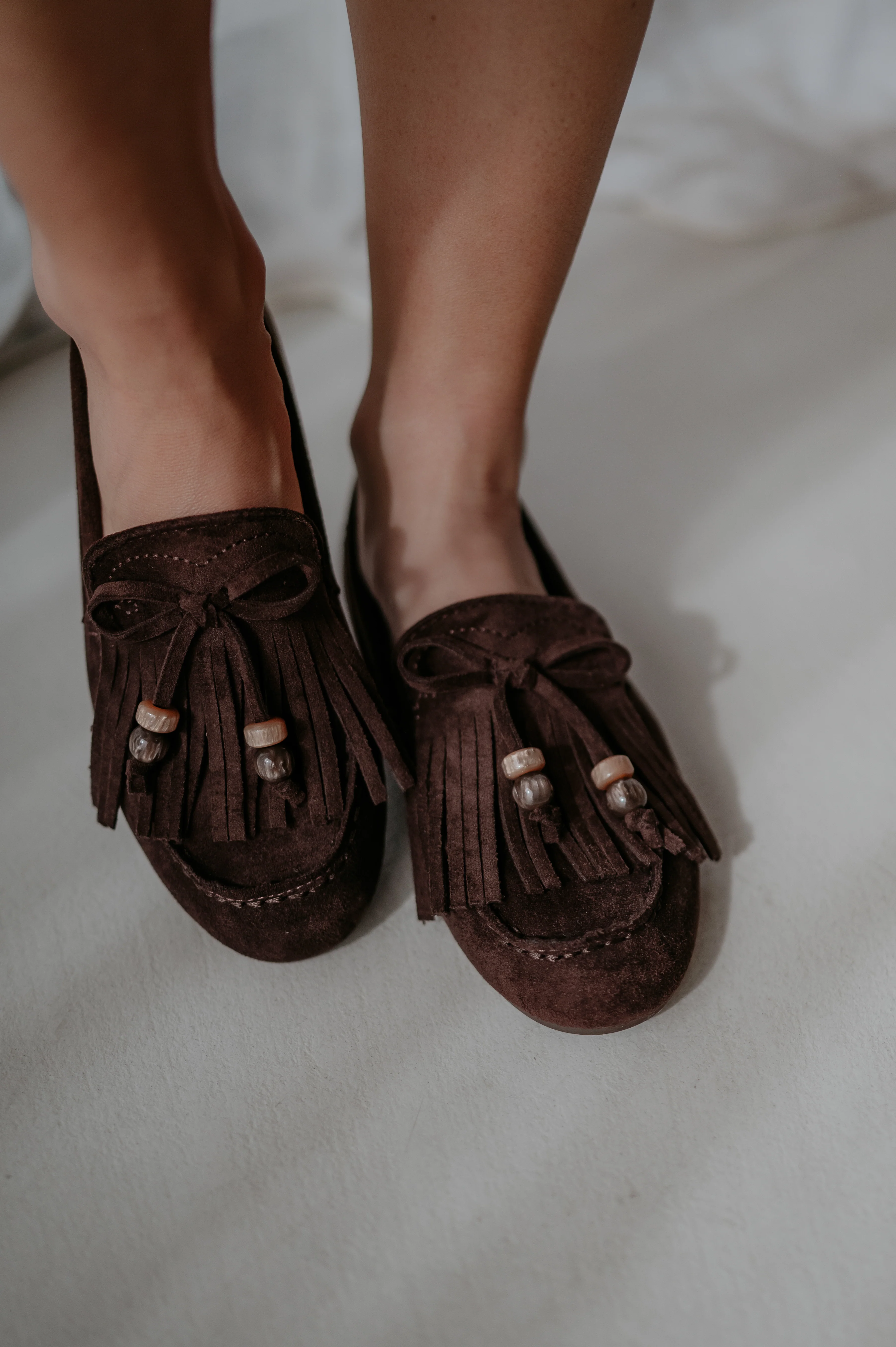 Drevide loafers I Chocolate Brown - Image 4