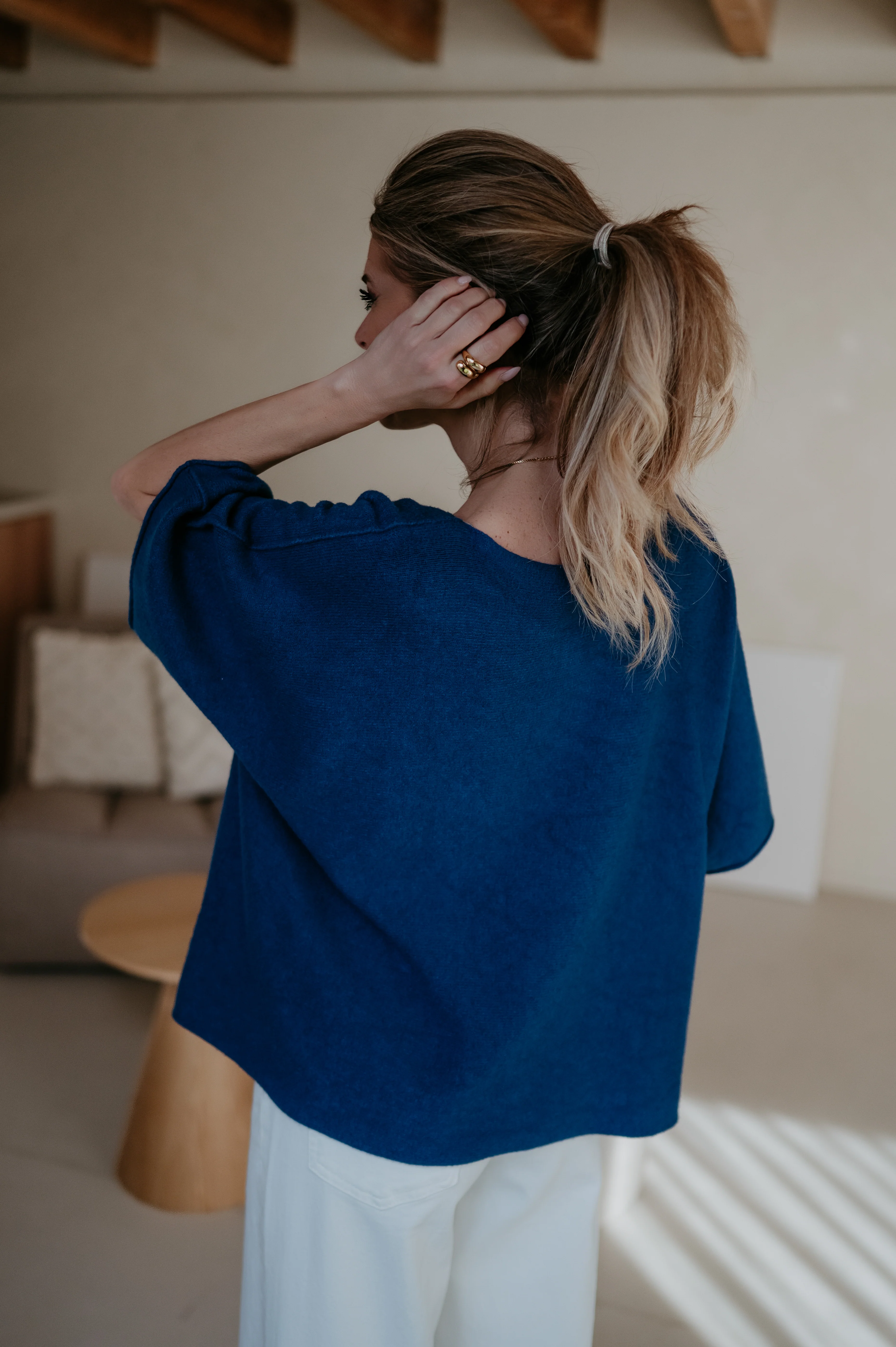 Ebide knit I Blue - Image 10
