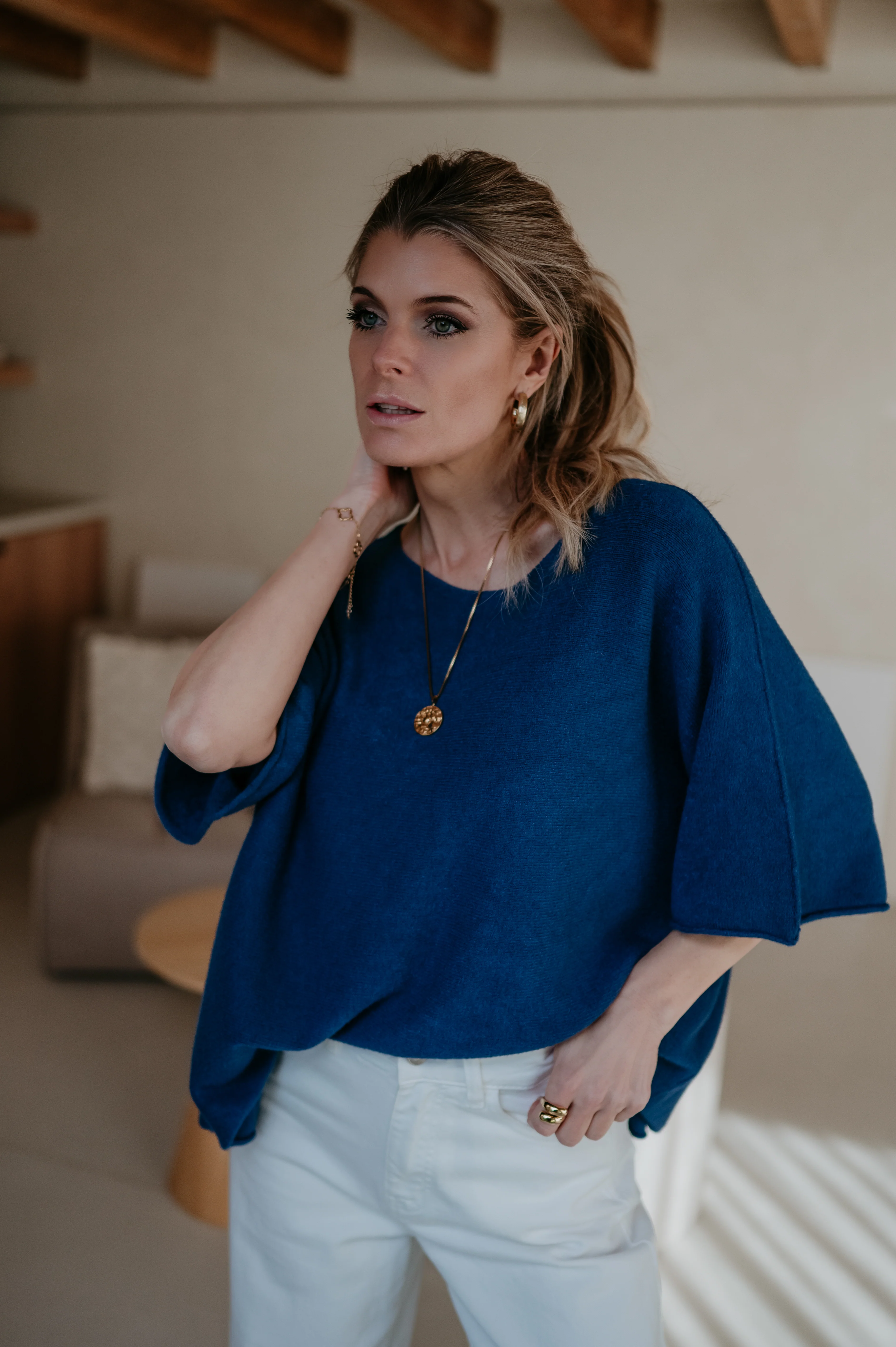 Ebide knit I Blue - Image 9