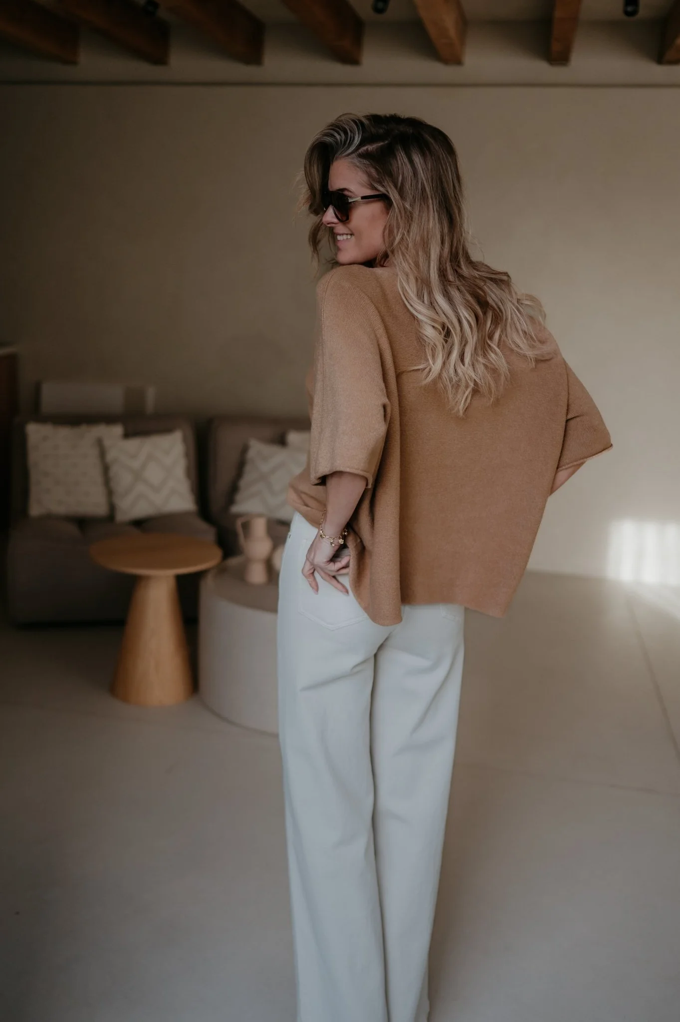 Ebide knit I Camel - Image 15