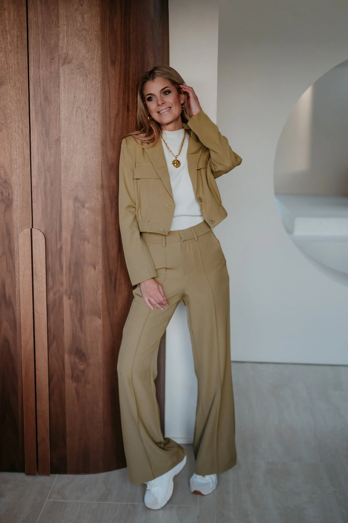 Ecoico blazer I Olive - Image 4
