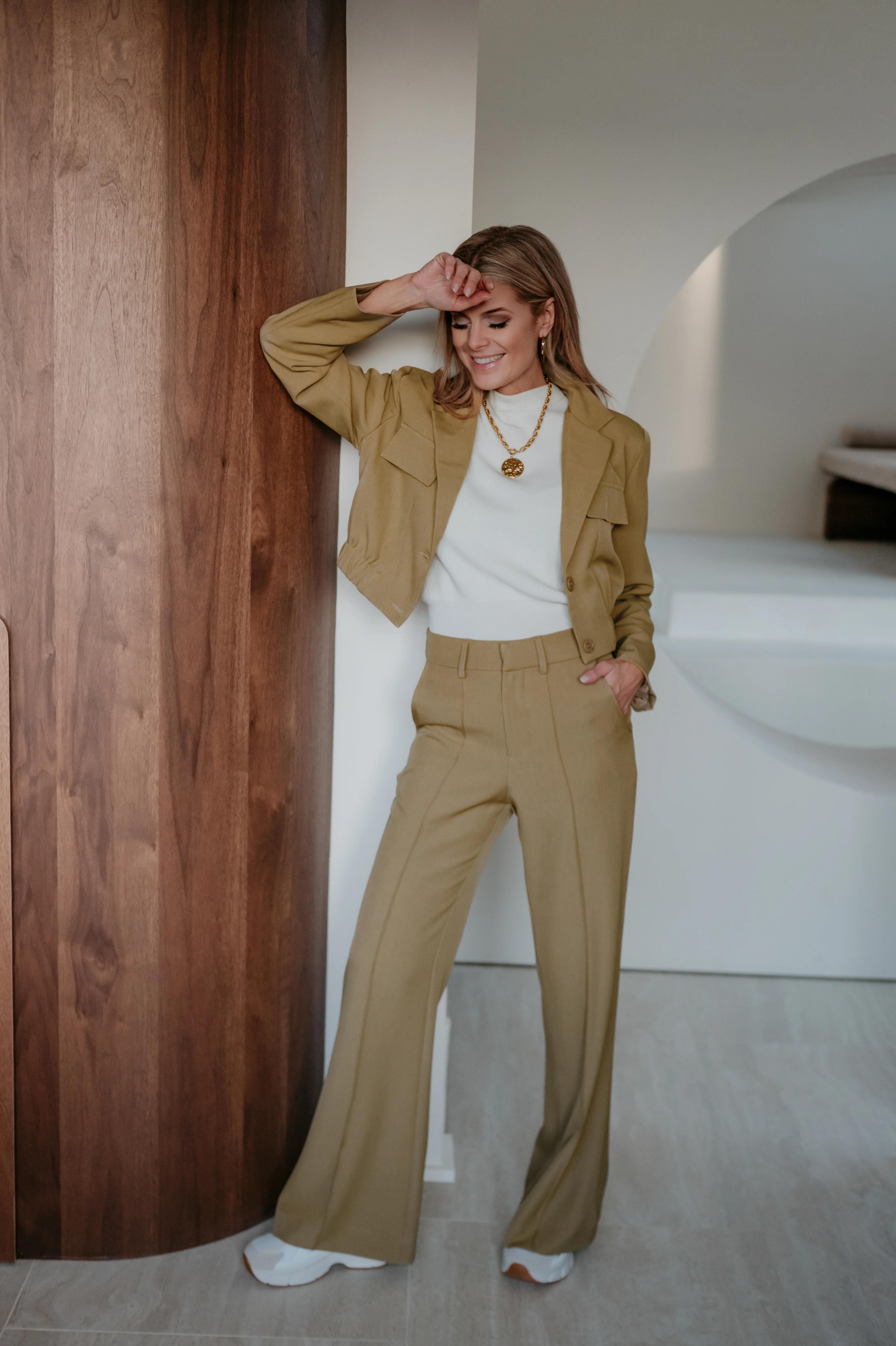 Ecoico blazer I Olive - Image 5
