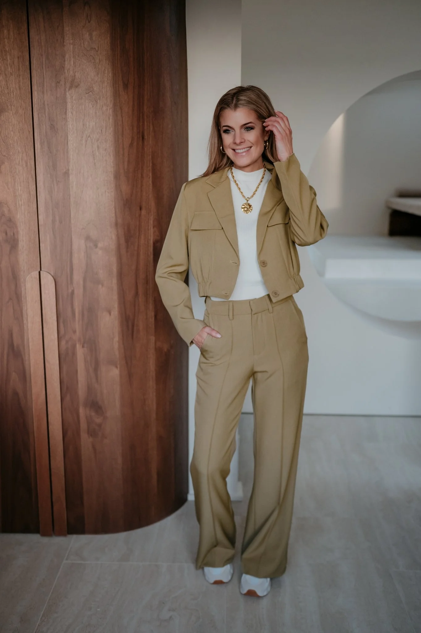 Ecoico blazer I Olive - Image 6