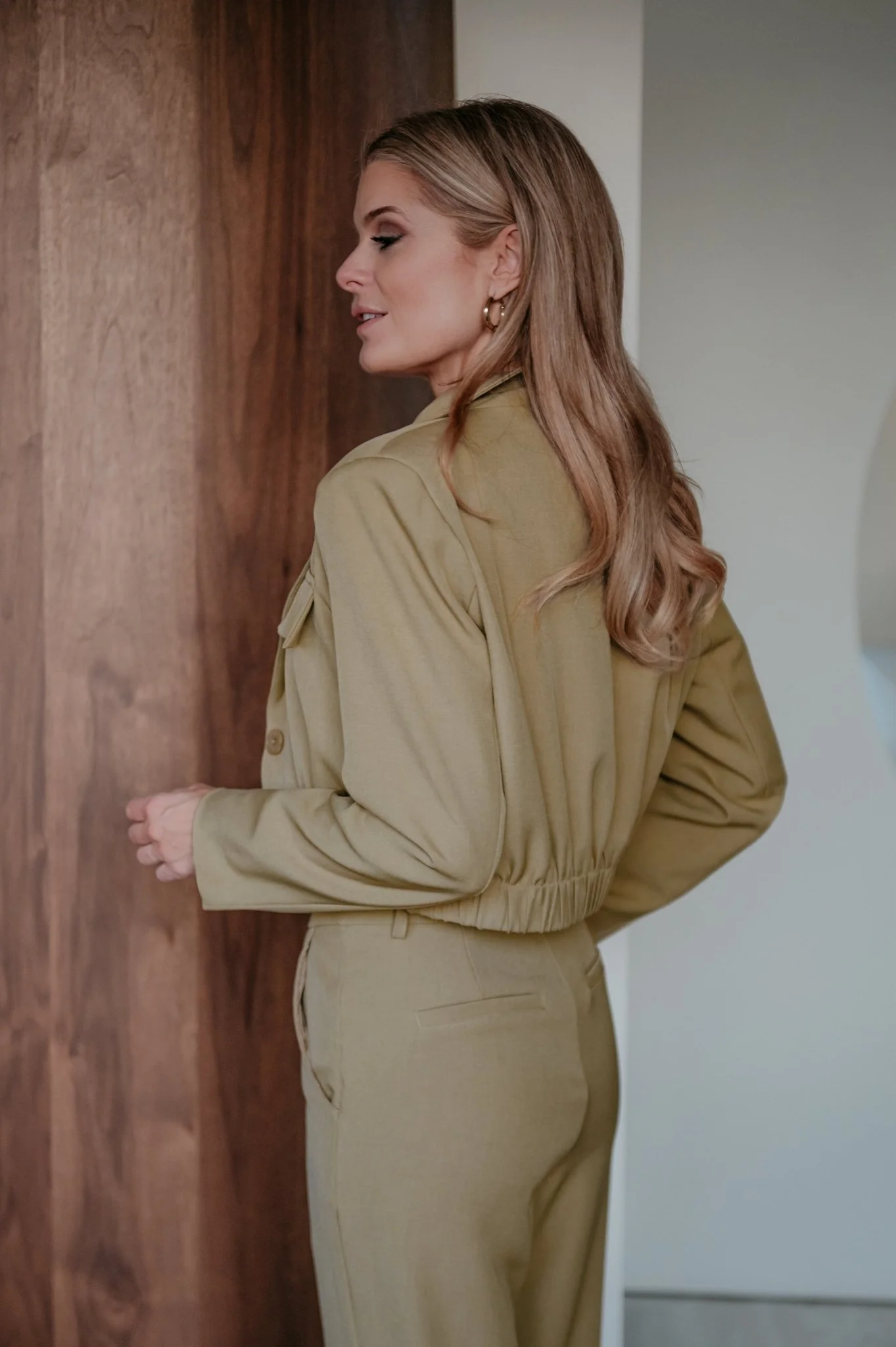 Ecoico blazer I Olive - Image 8