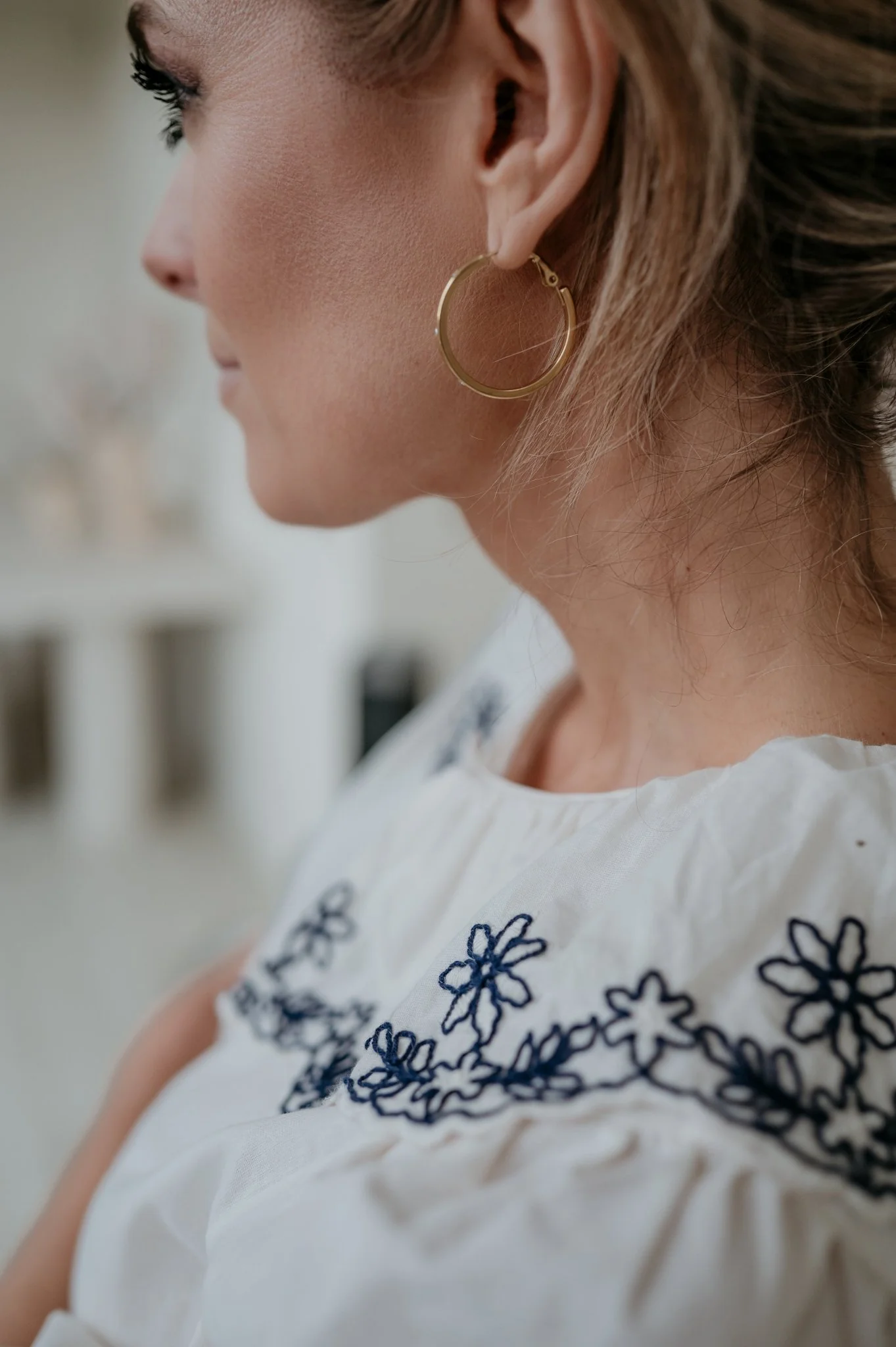Ecta earrings I Gold - Image 3