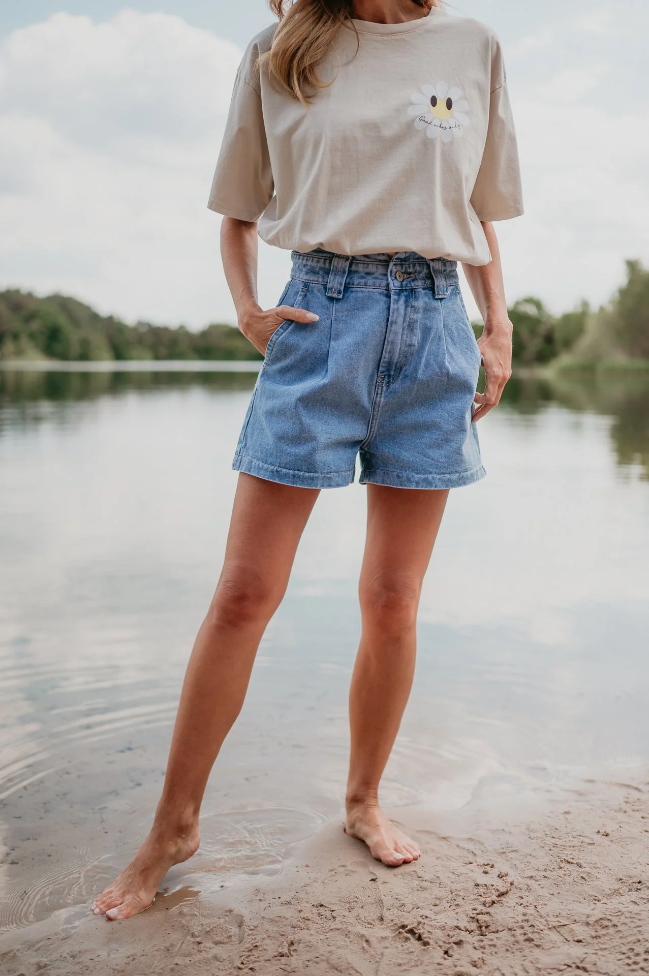 Edna short I Blue