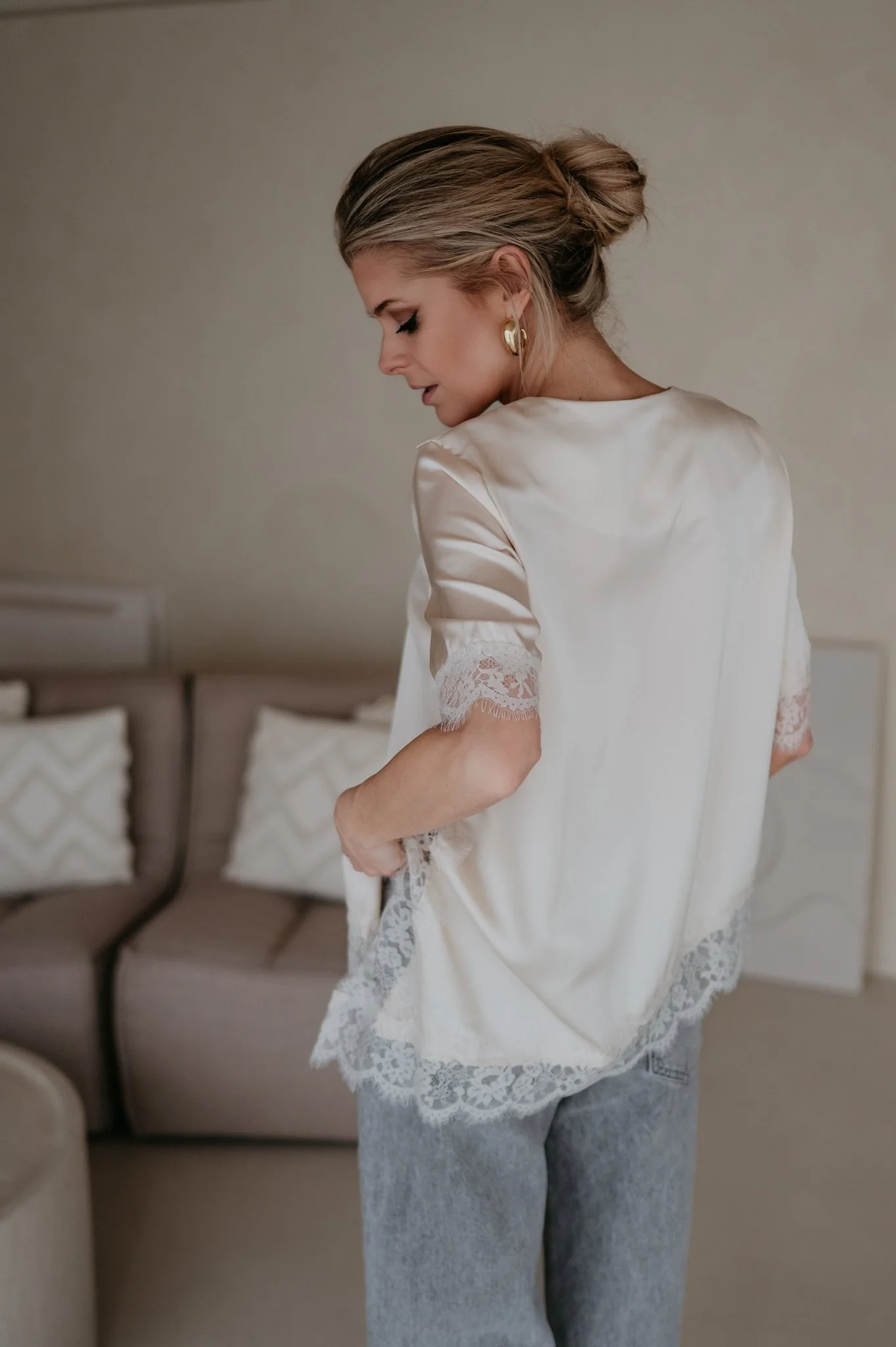 Elece top I Beige - Image 10