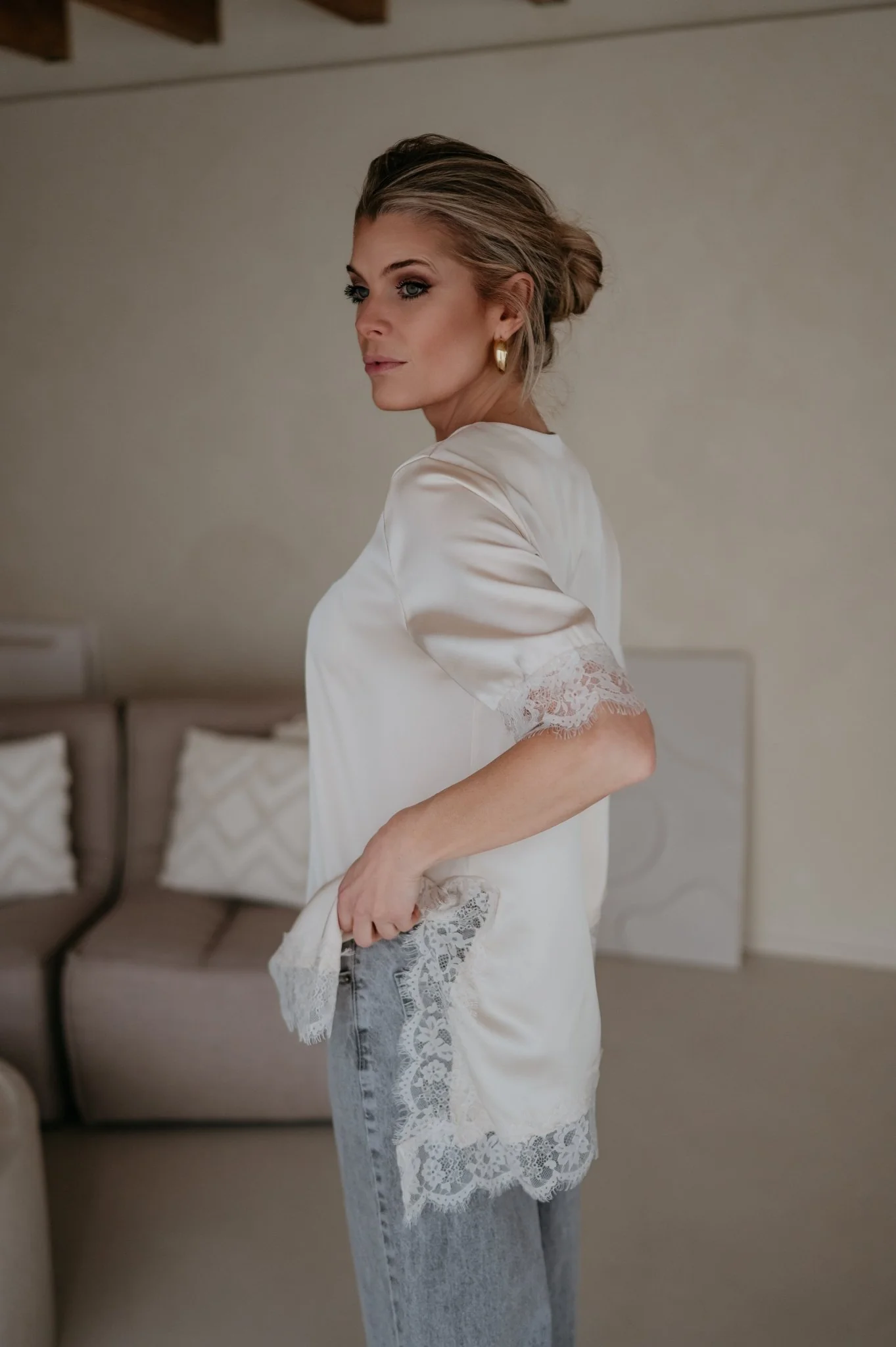 Elece top I Beige - Image 12