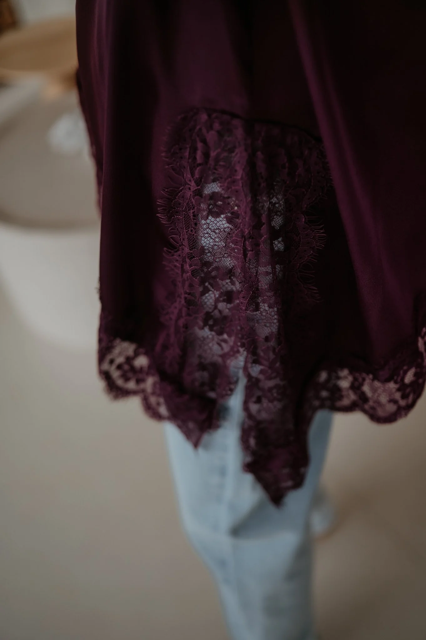 Elece top I Burgundy - Image 13