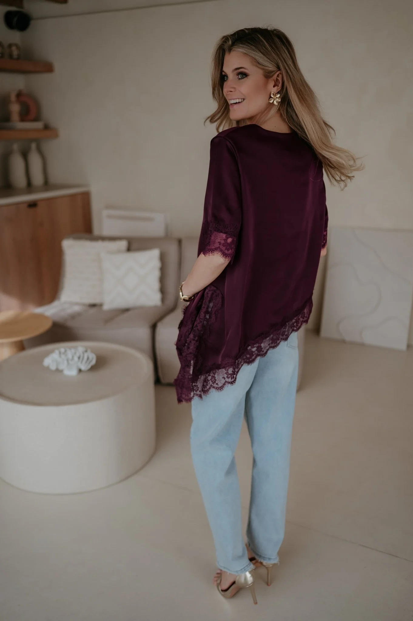 Elece top I Burgundy - Image 14