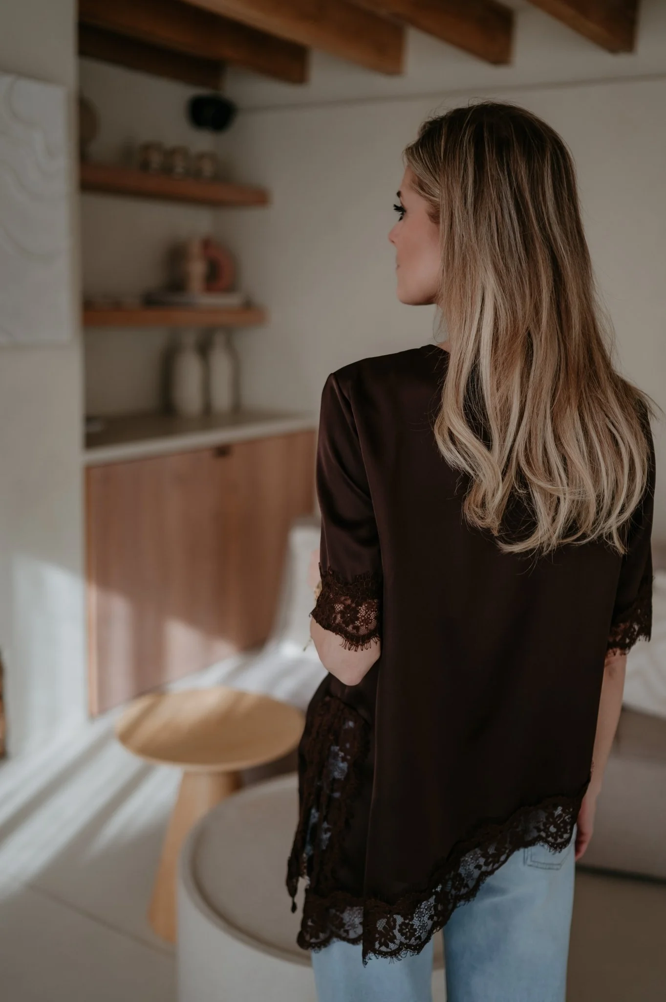 Elece top I Chocolate Brown - Image 4