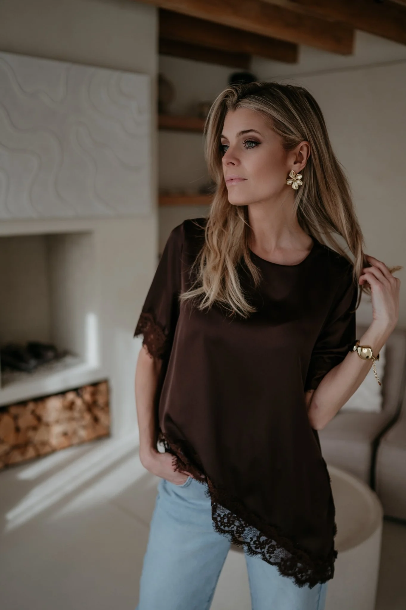 Elece top I Chocolate Brown - Image 6