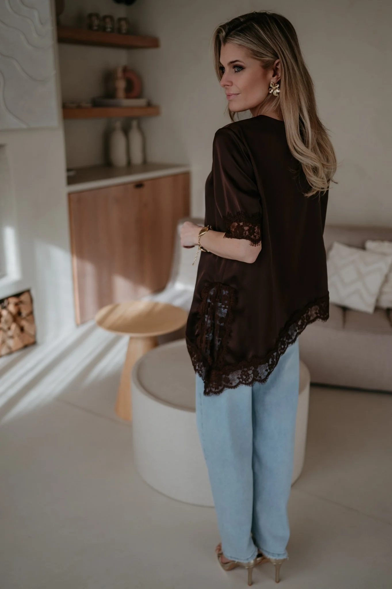 Elece top I Chocolate Brown - Image 9