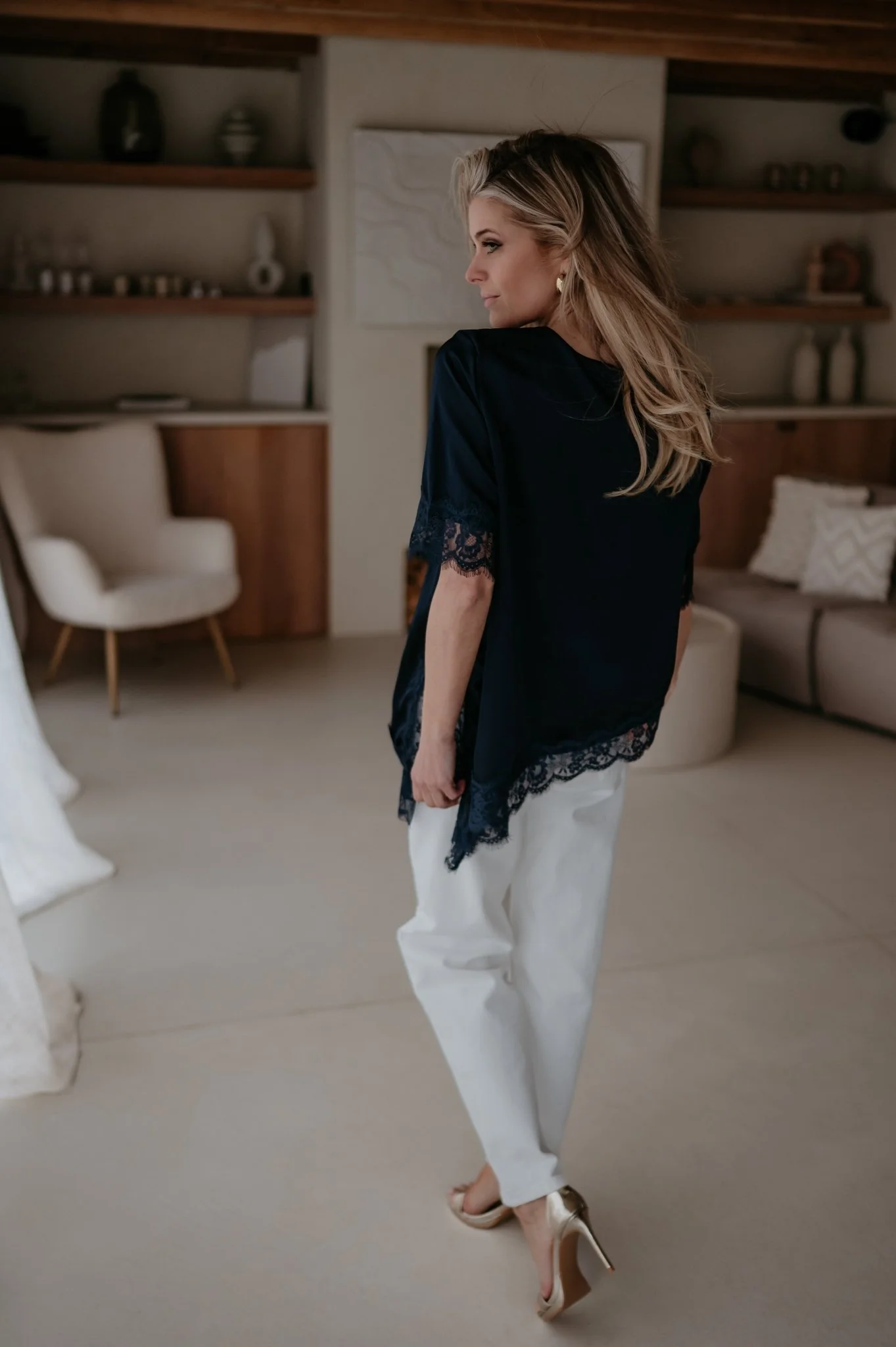 Elece top I Navy Blue - Image 5