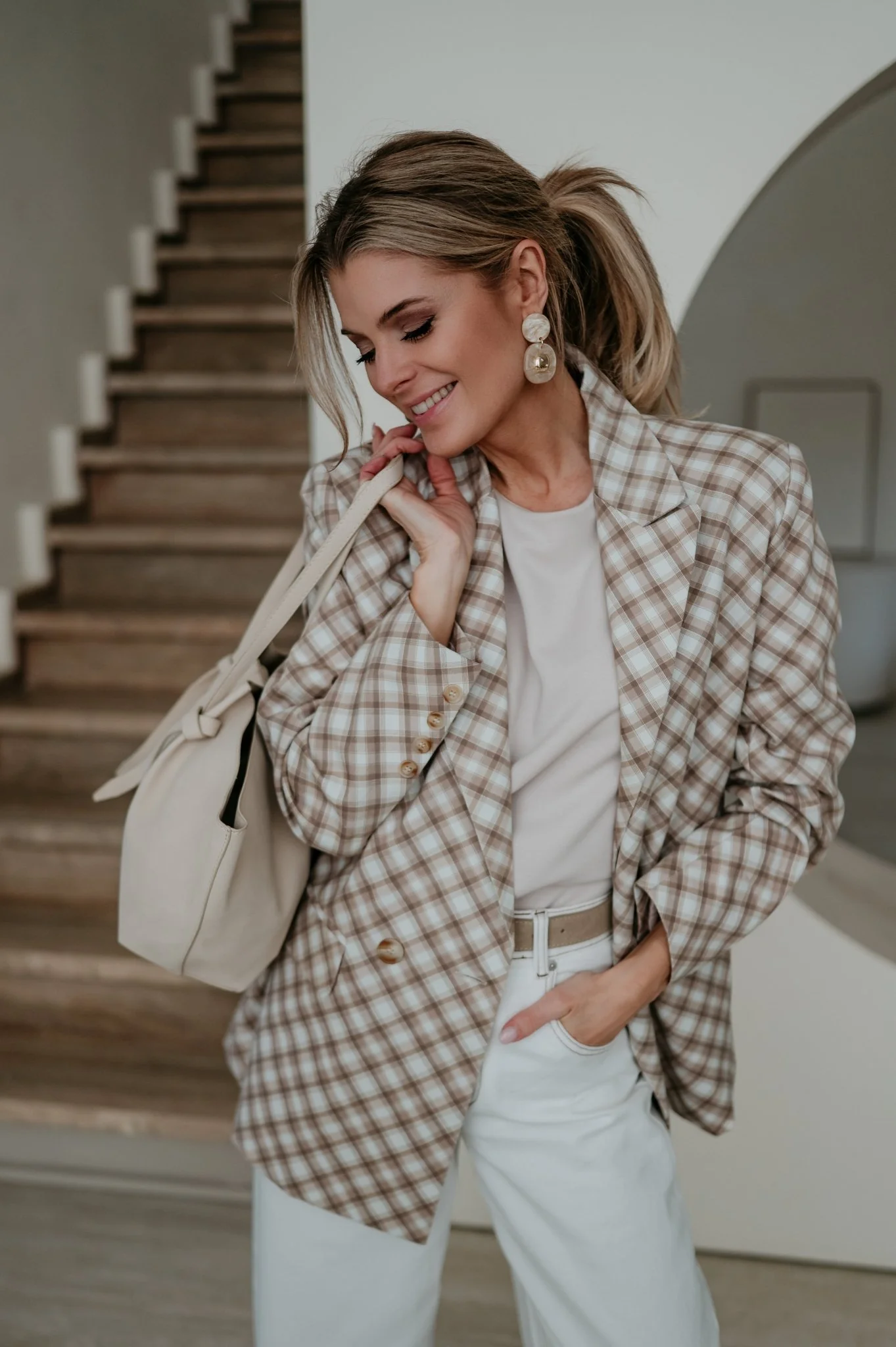 Eletto blazer I Beige