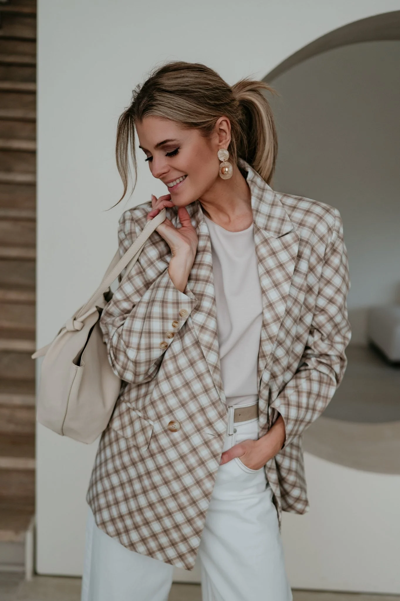 Eletto blazer I Beige - Image 10