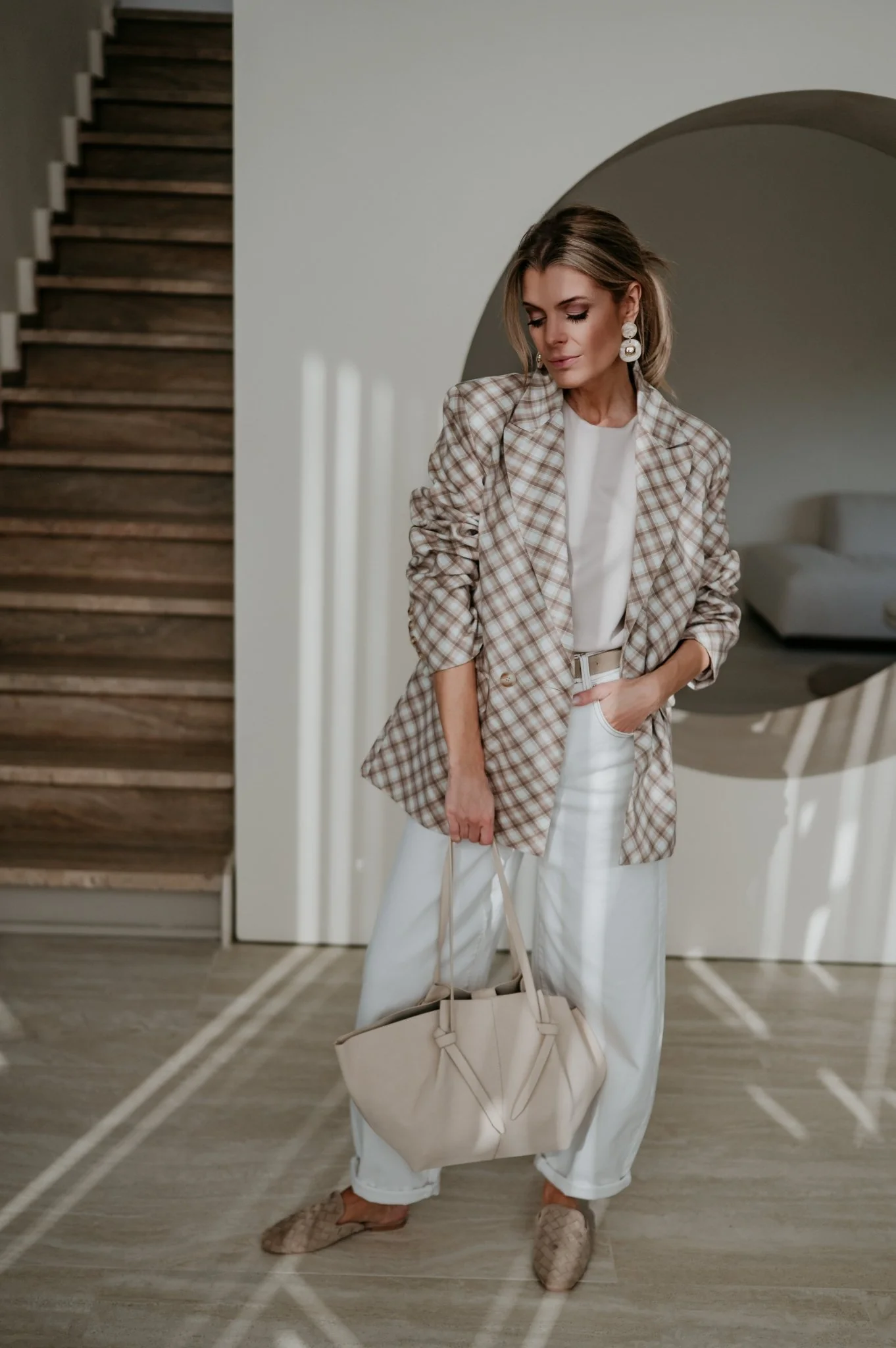 Eletto blazer I Beige - Image 13