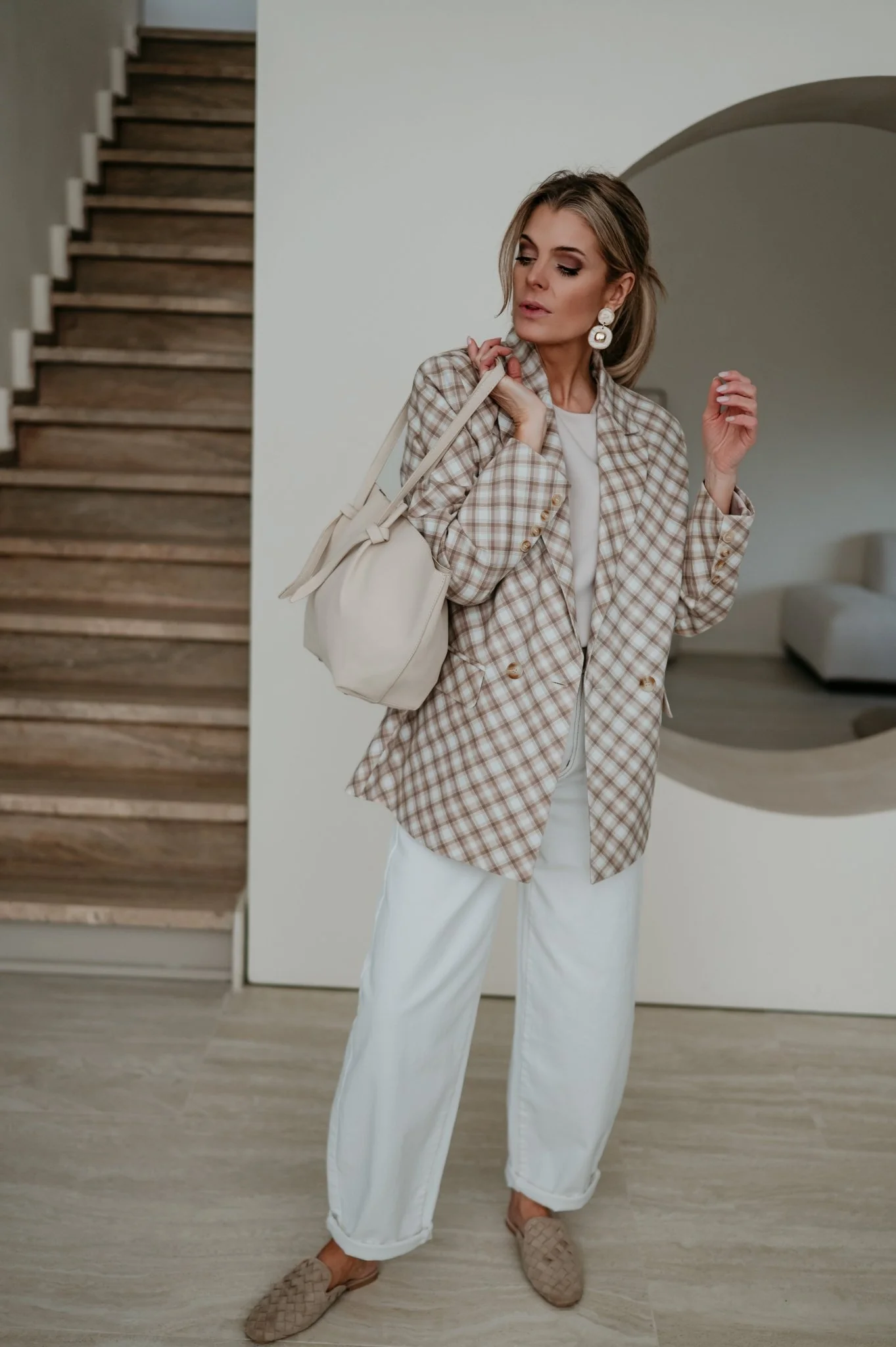 Eletto blazer I Beige - Image 14