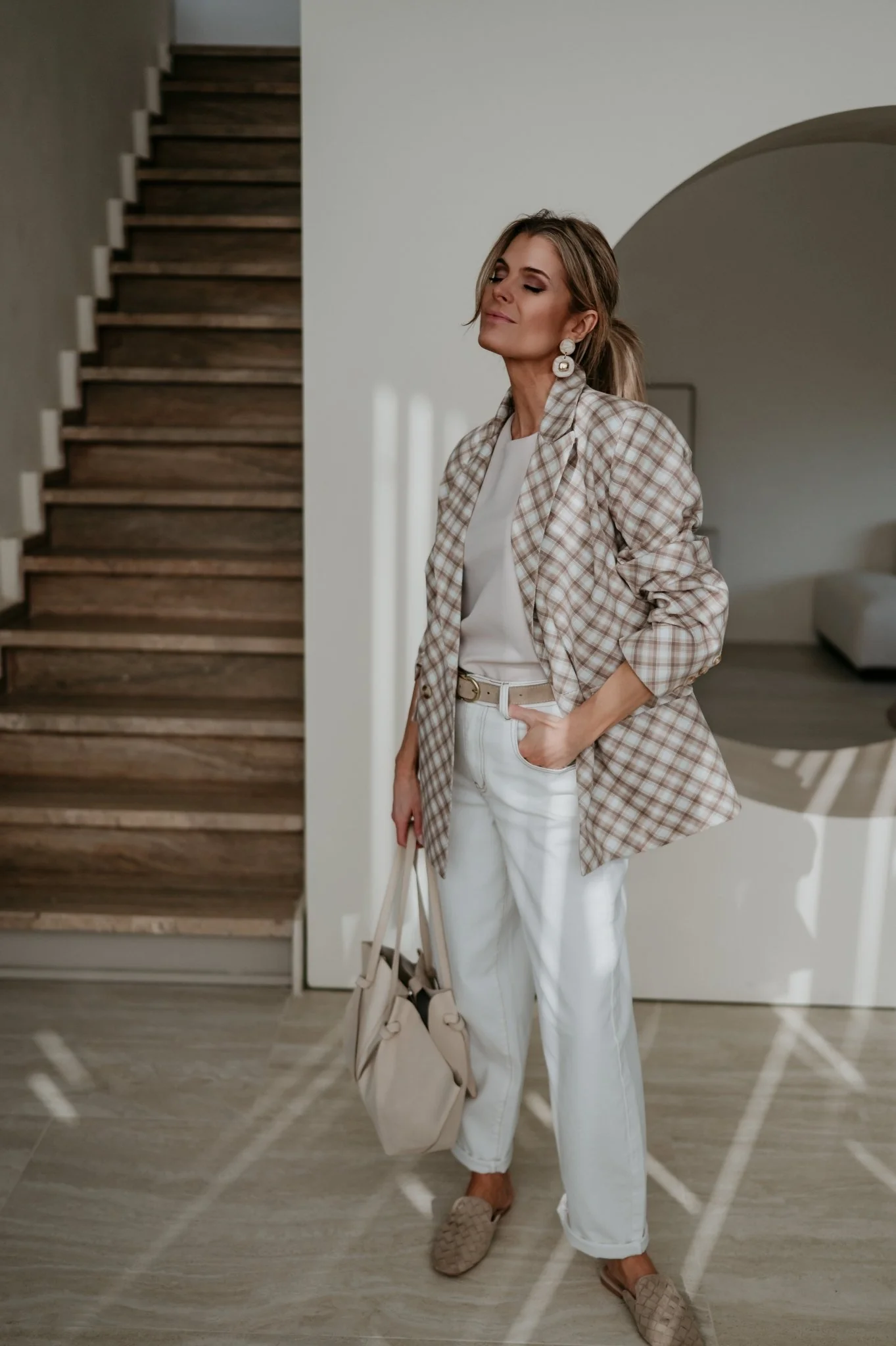 Eletto blazer I Beige - Image 17