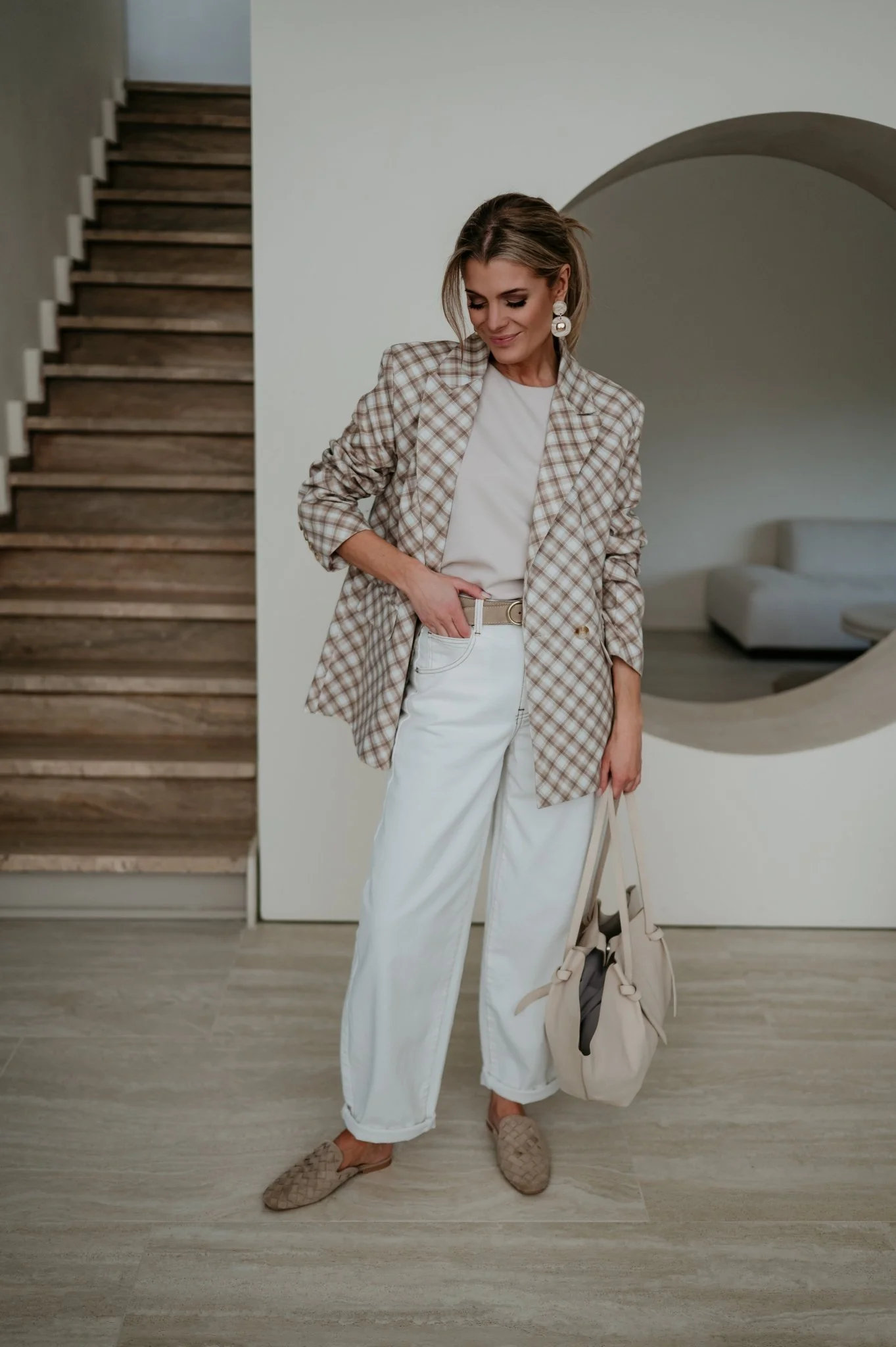 Eletto blazer I Beige - Image 2