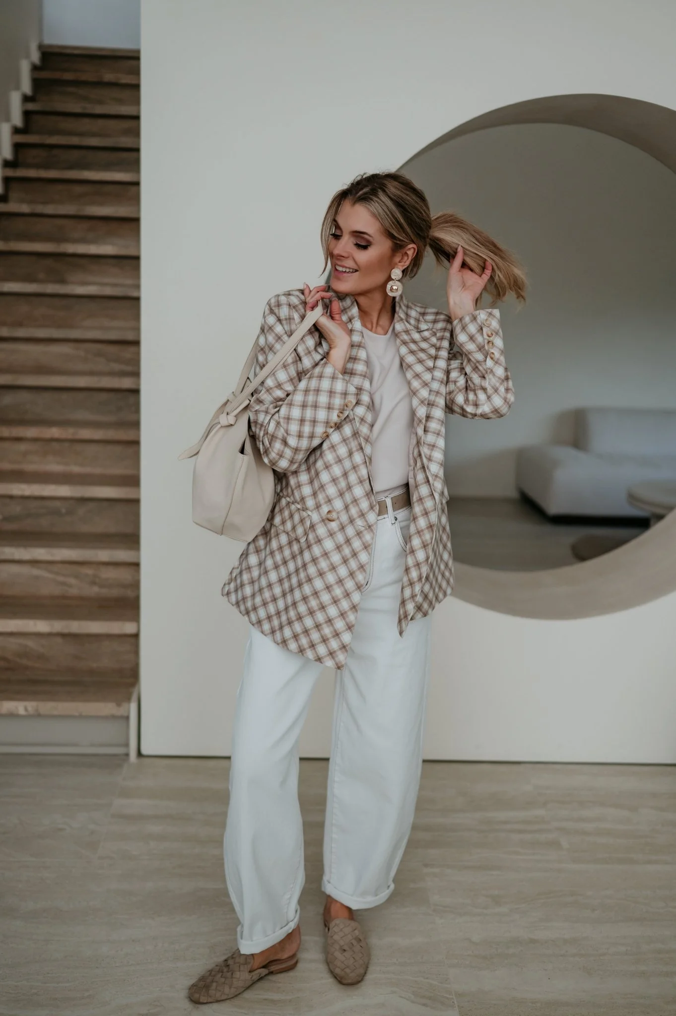 Eletto blazer I Beige - Image 3