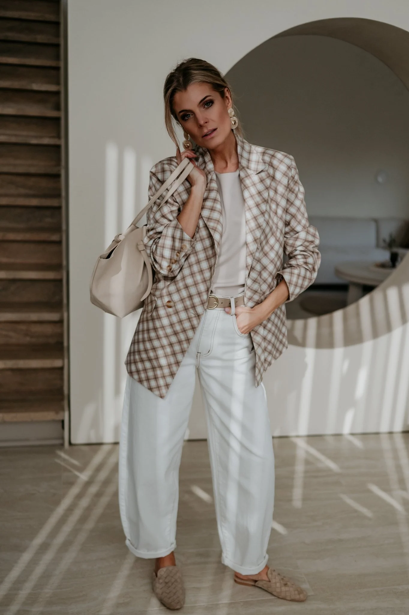 Eletto blazer I Beige - Image 4
