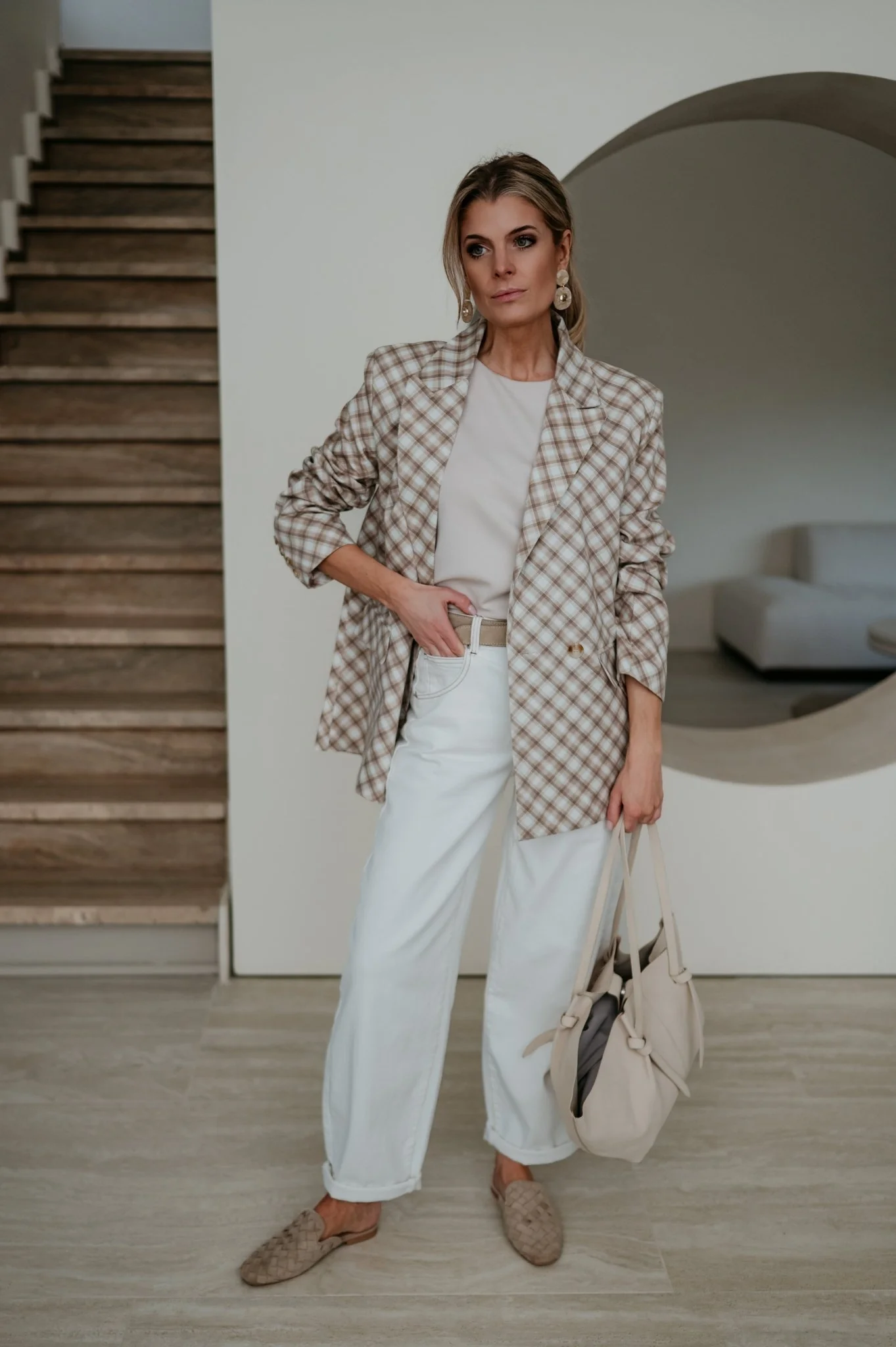 Eletto blazer I Beige - Image 5