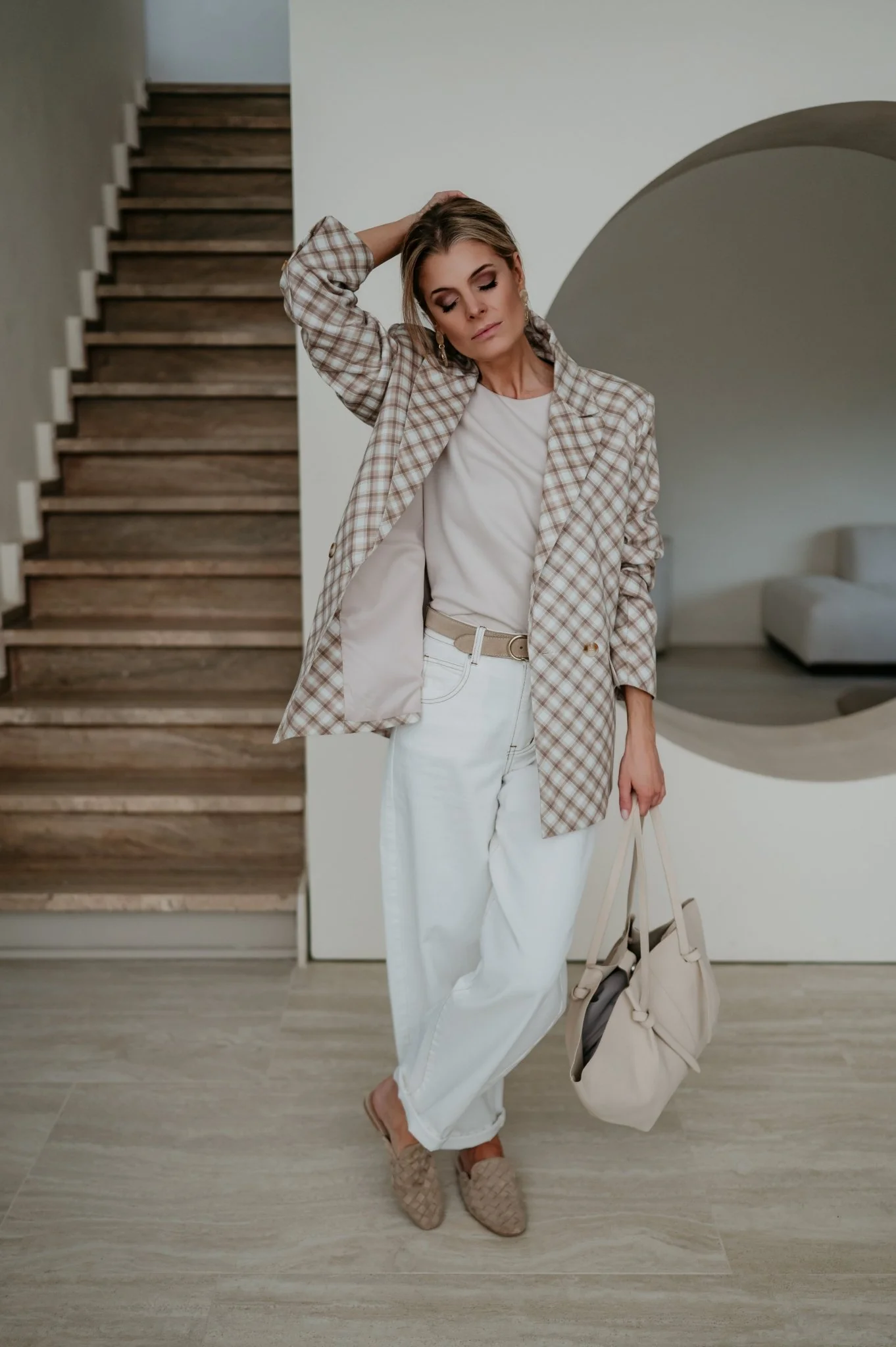 Eletto blazer I Beige - Image 6