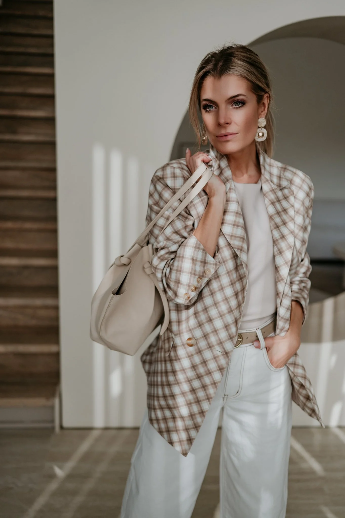 Eletto blazer I Beige - Image 8