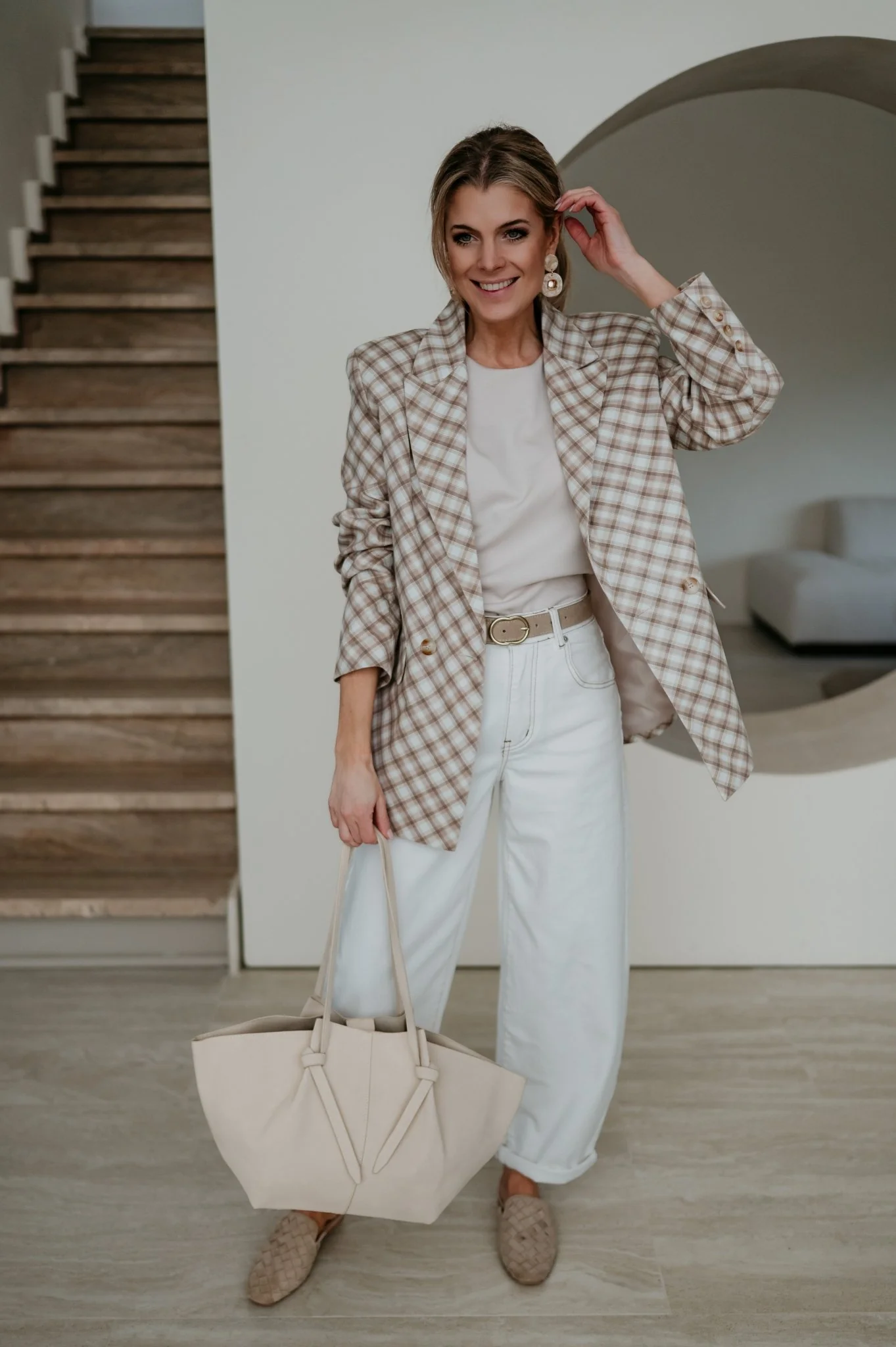 Eletto blazer I Beige - Image 9