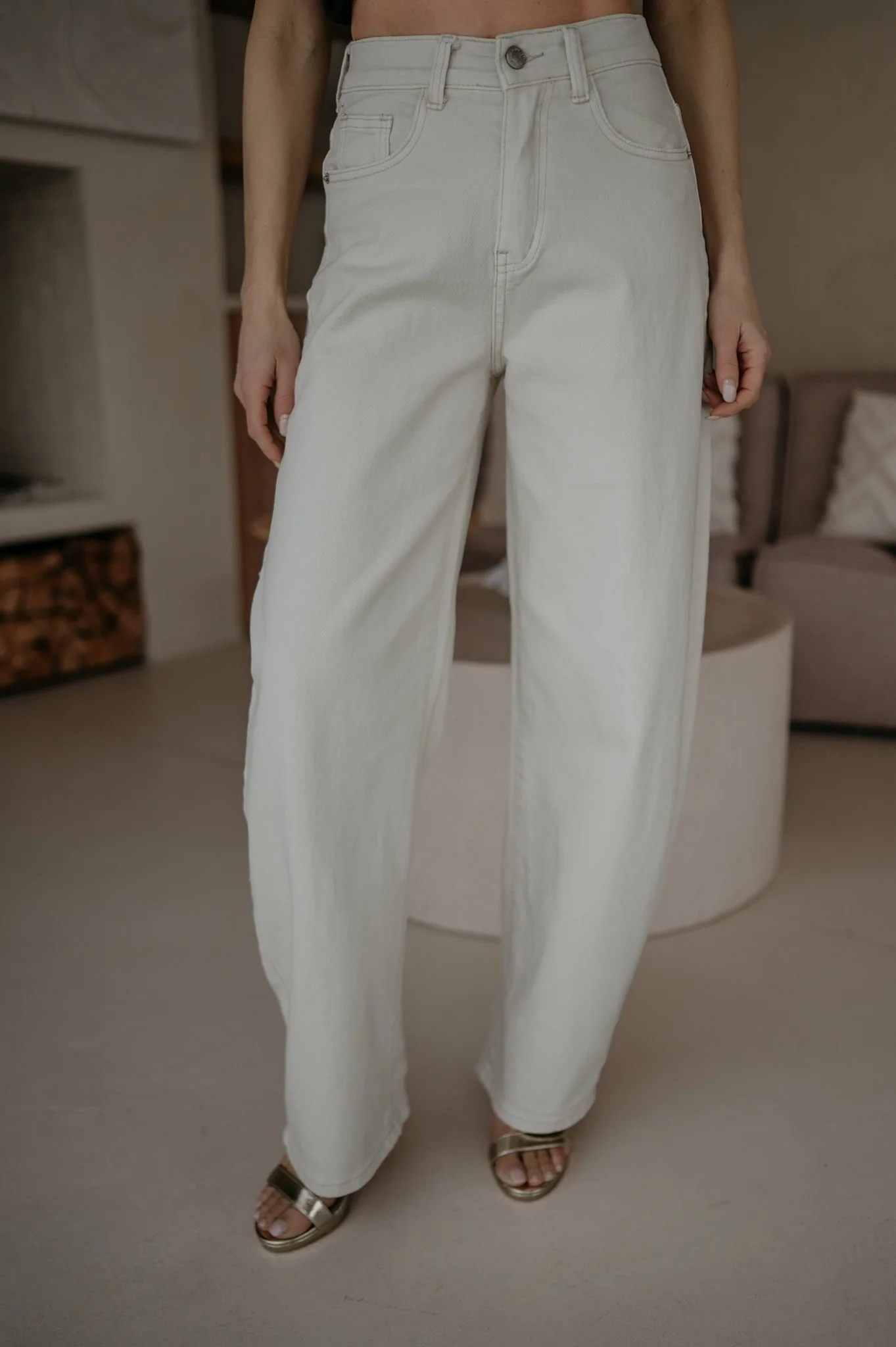 Folio jeans I Ecru - Image 3