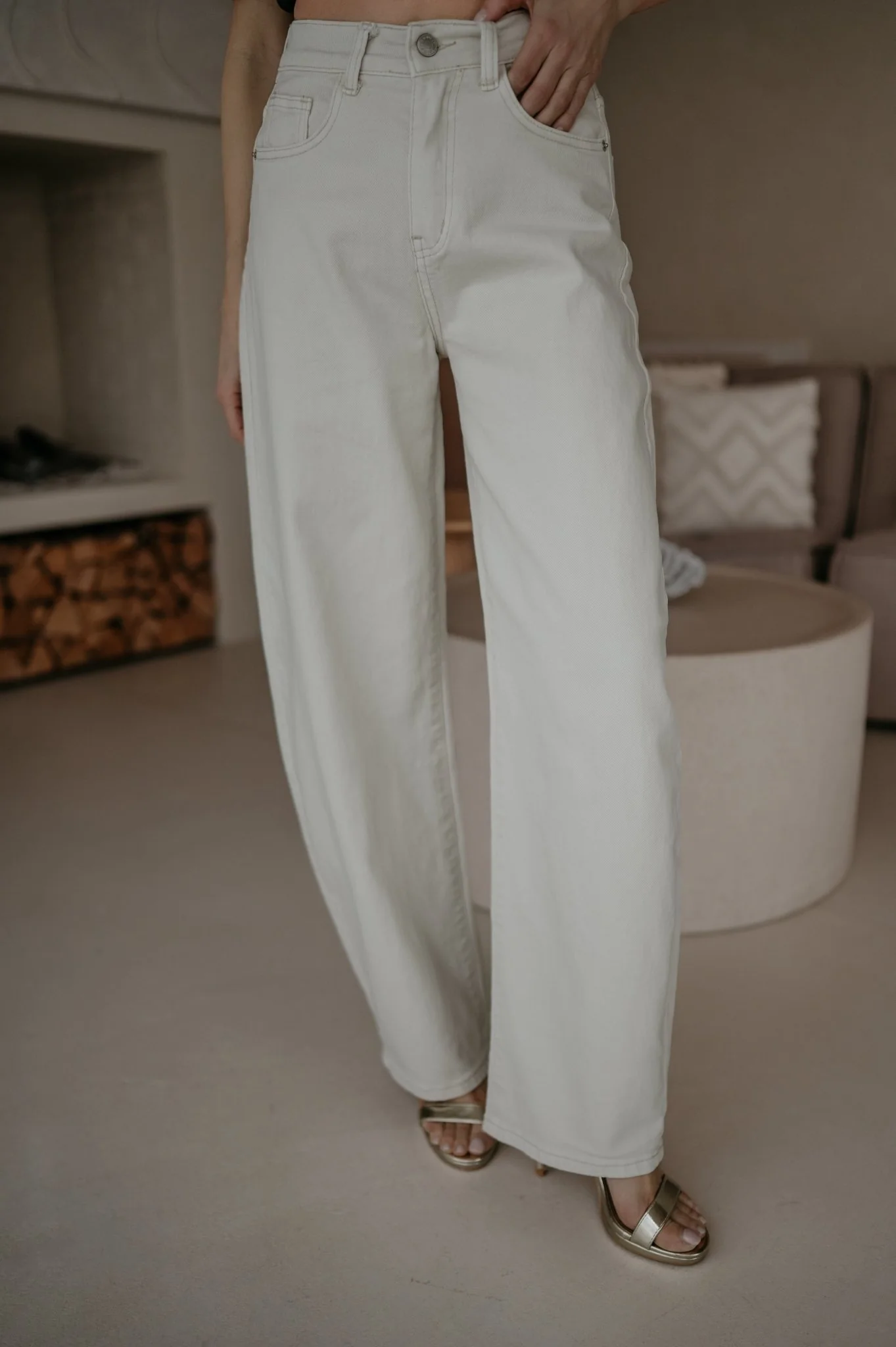 Folio jeans I Ecru - Image 4