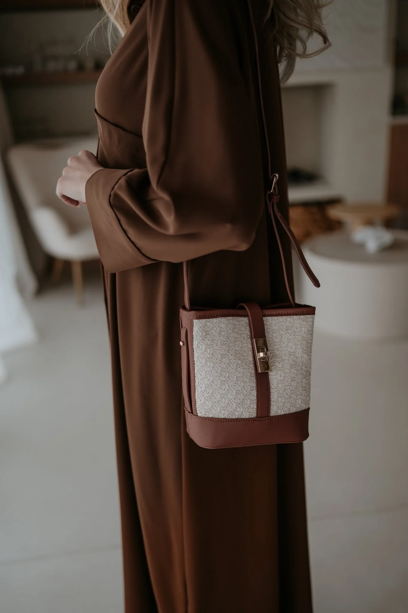 Fonte handbag I Beige Cognac