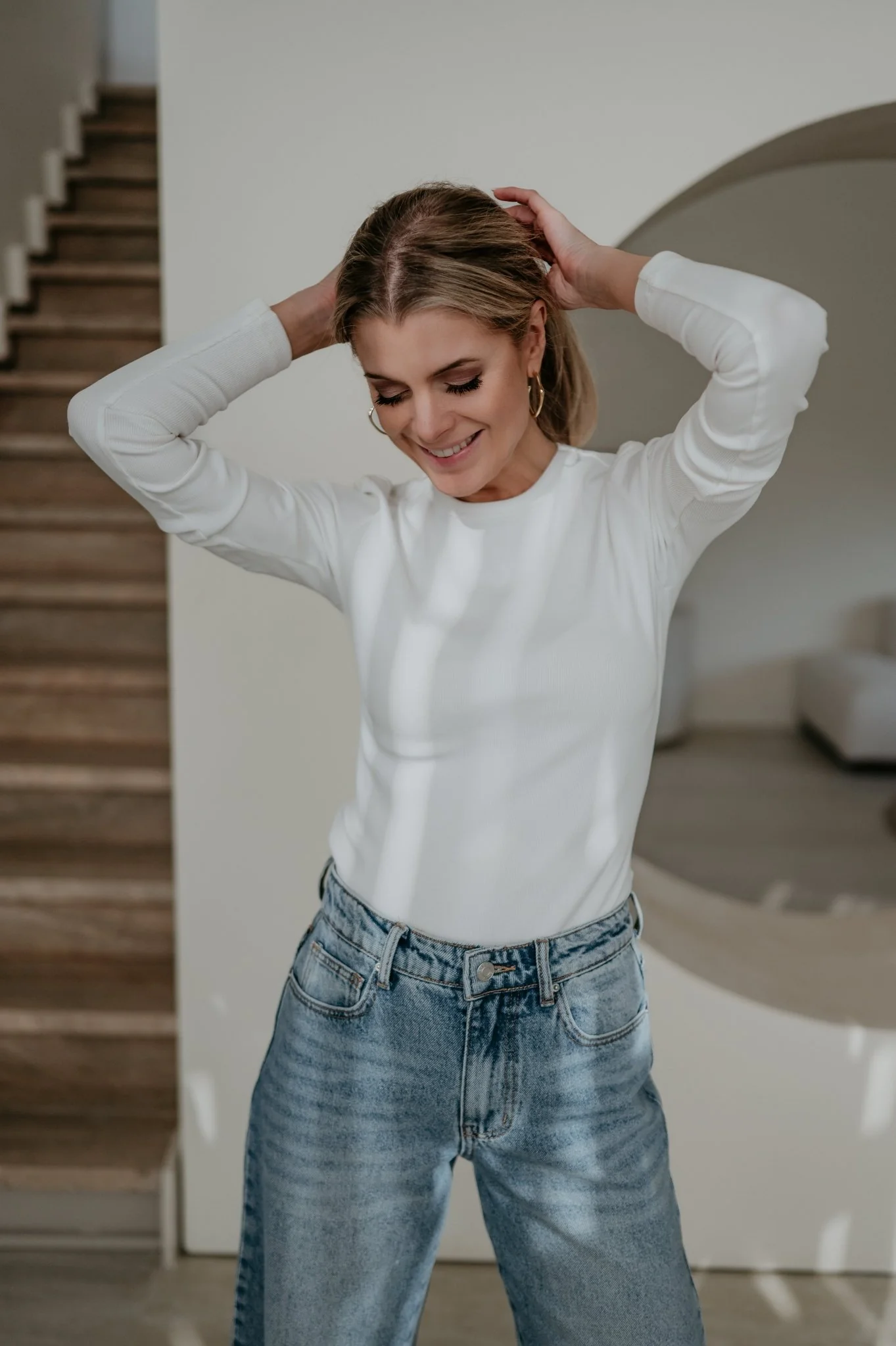 Geruni longsleeve I White
