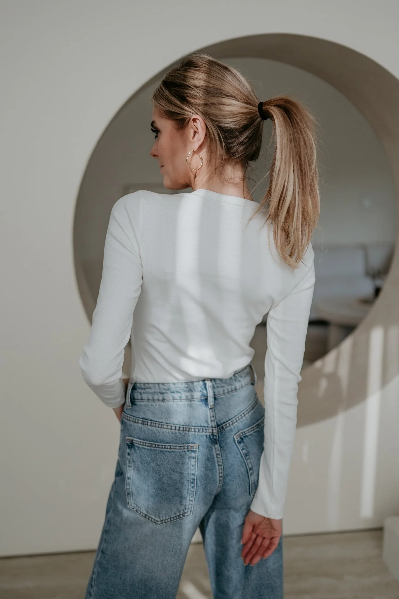 Geruni longsleeve I White - Image 5