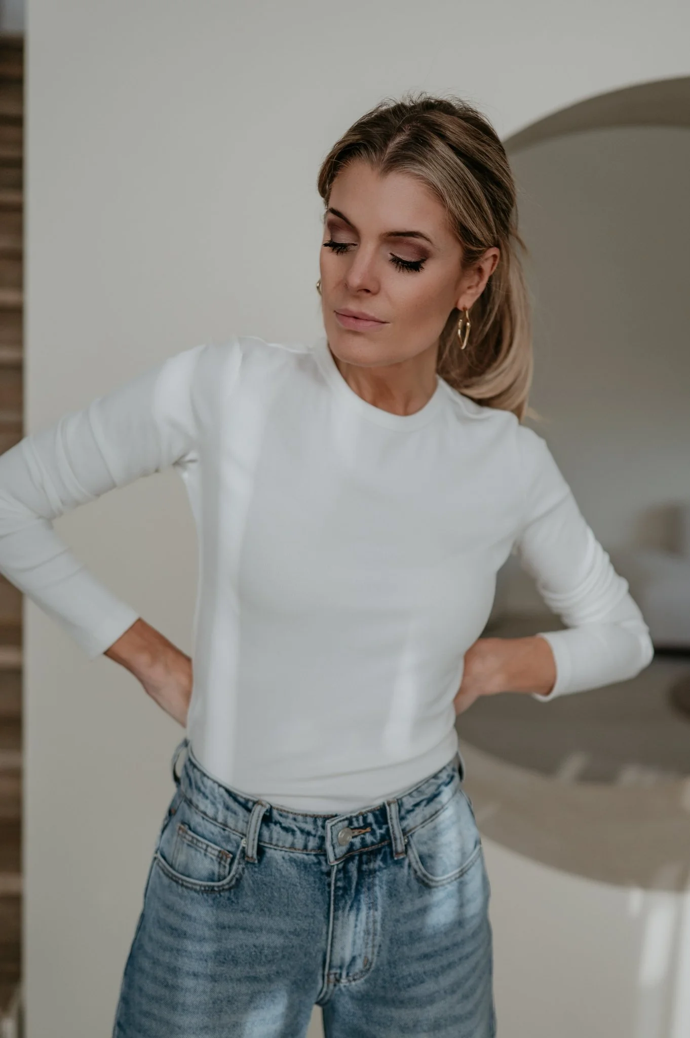 Geruni longsleeve I White - Image 7