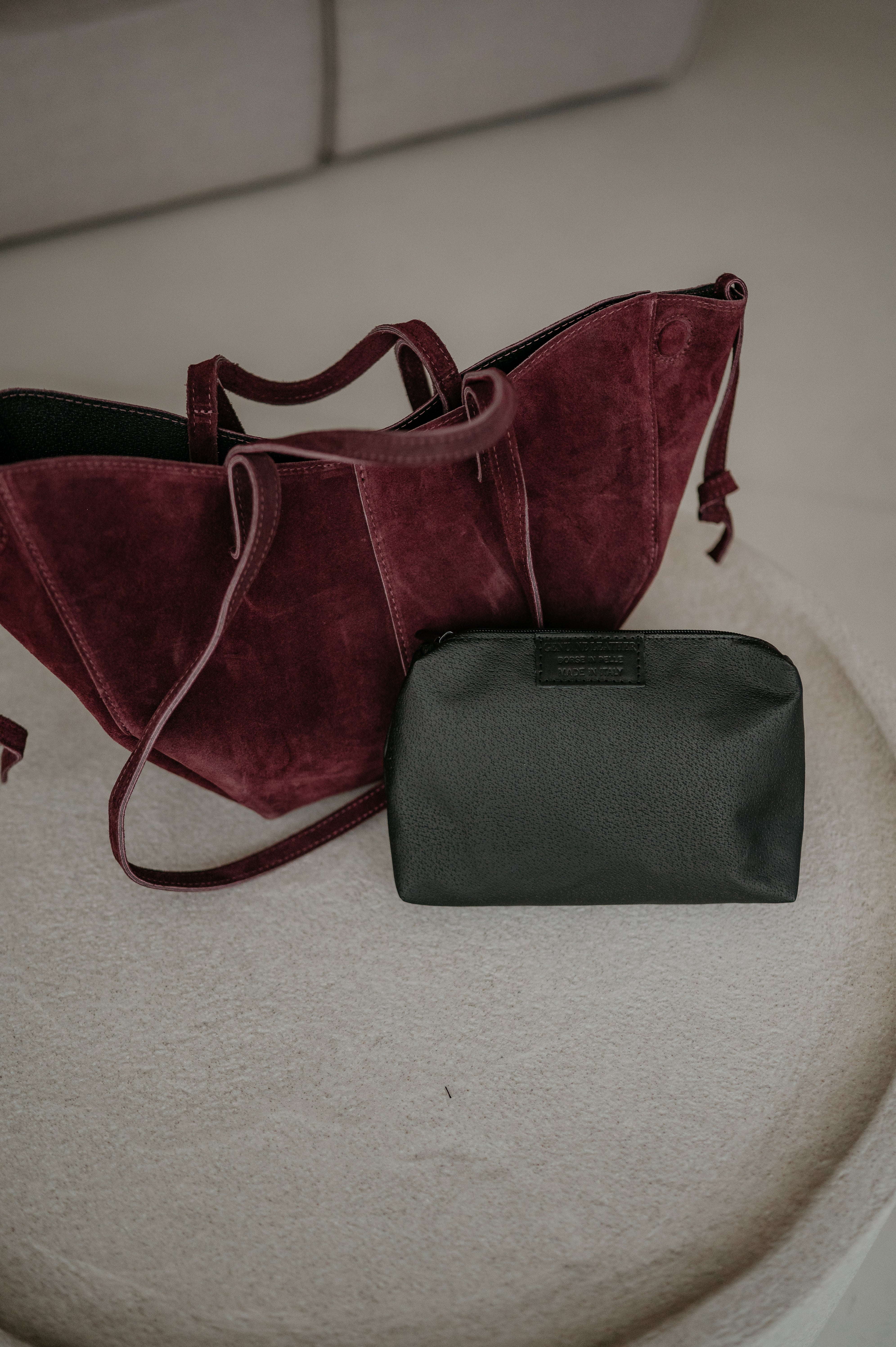 Ghirba handbag I Bordeaux - Image 10