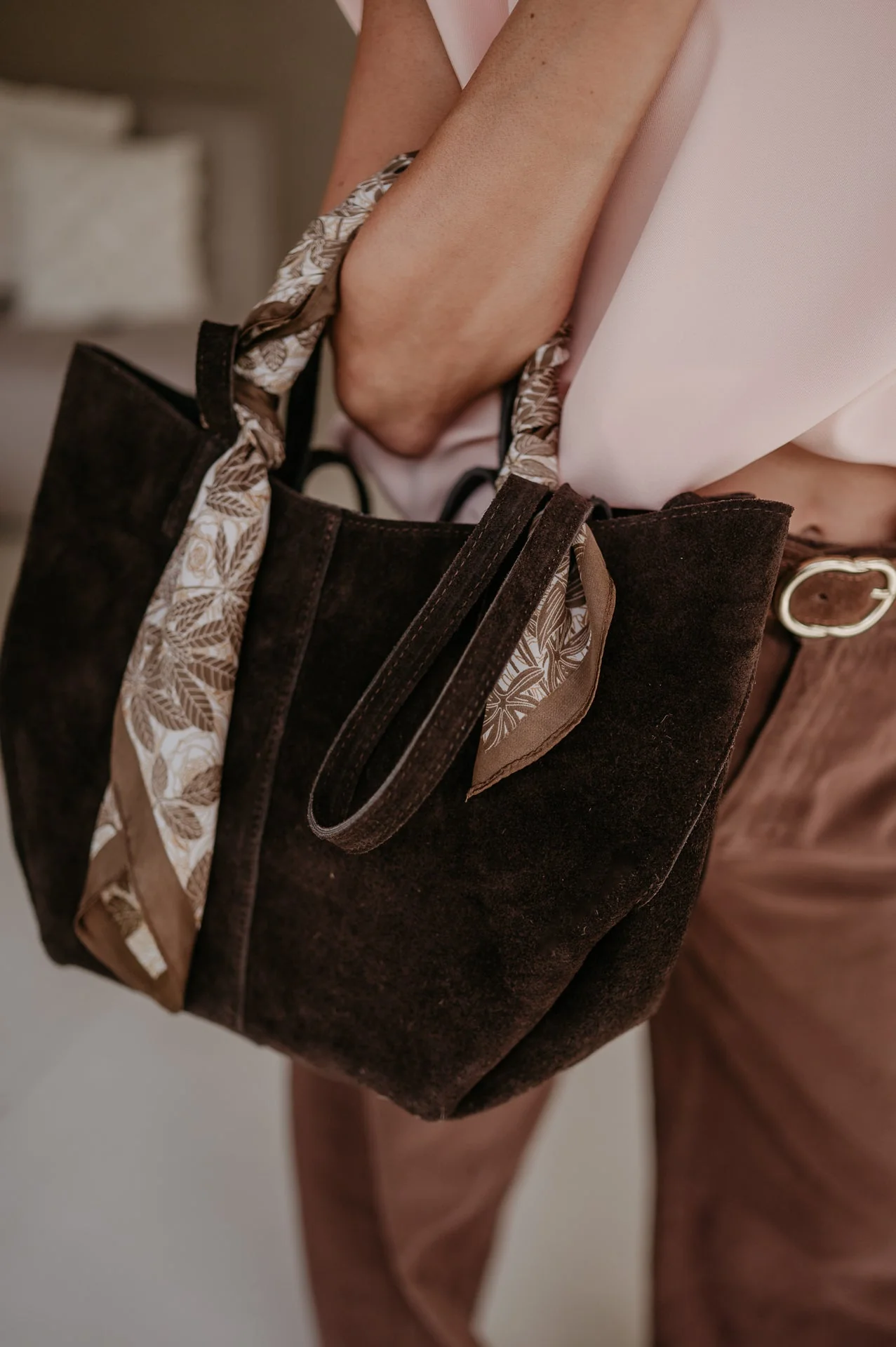Ghirba handbag I Chocolate Brown - Image 4
