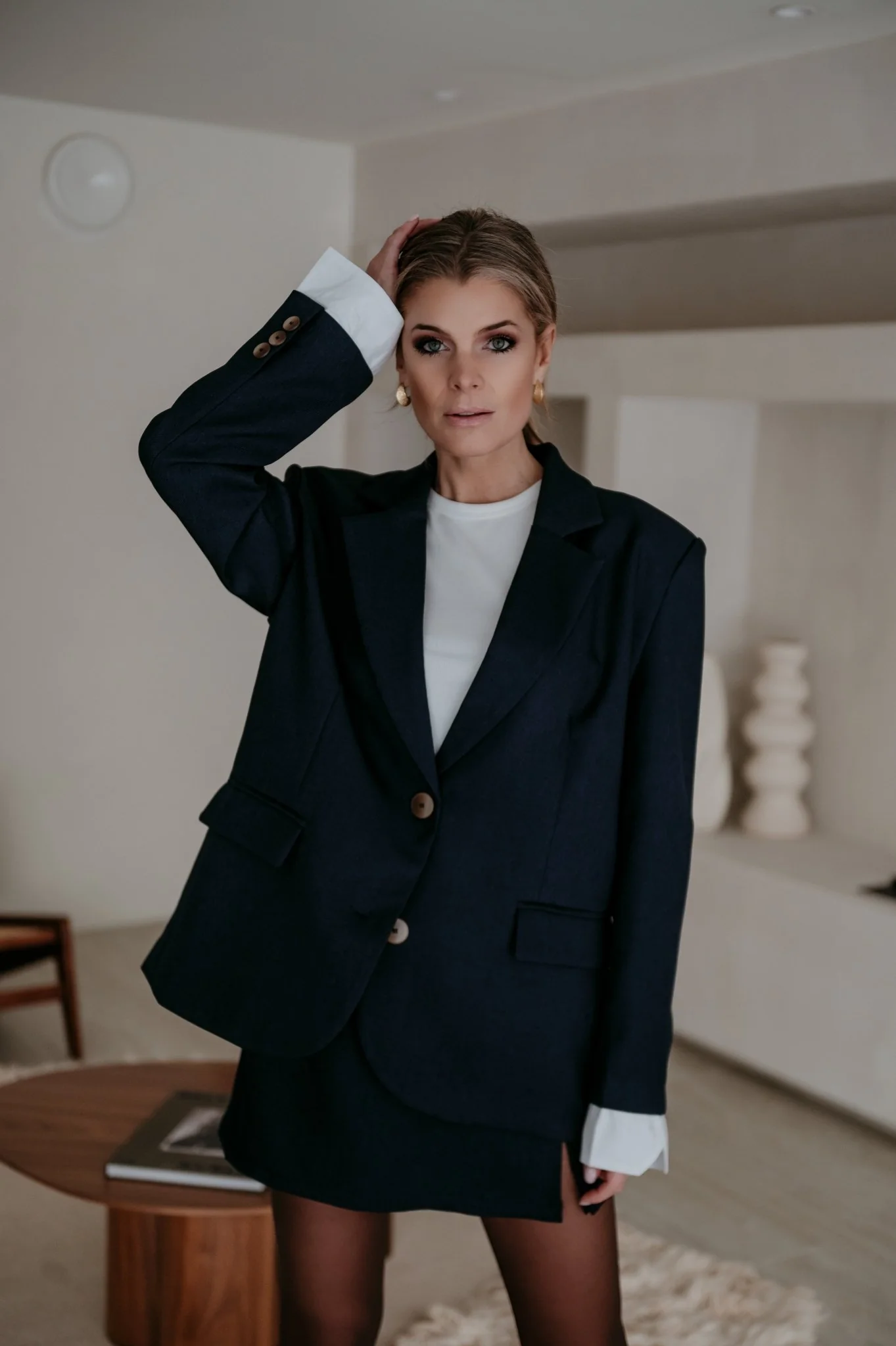 Gianco blazer I Navy Blue