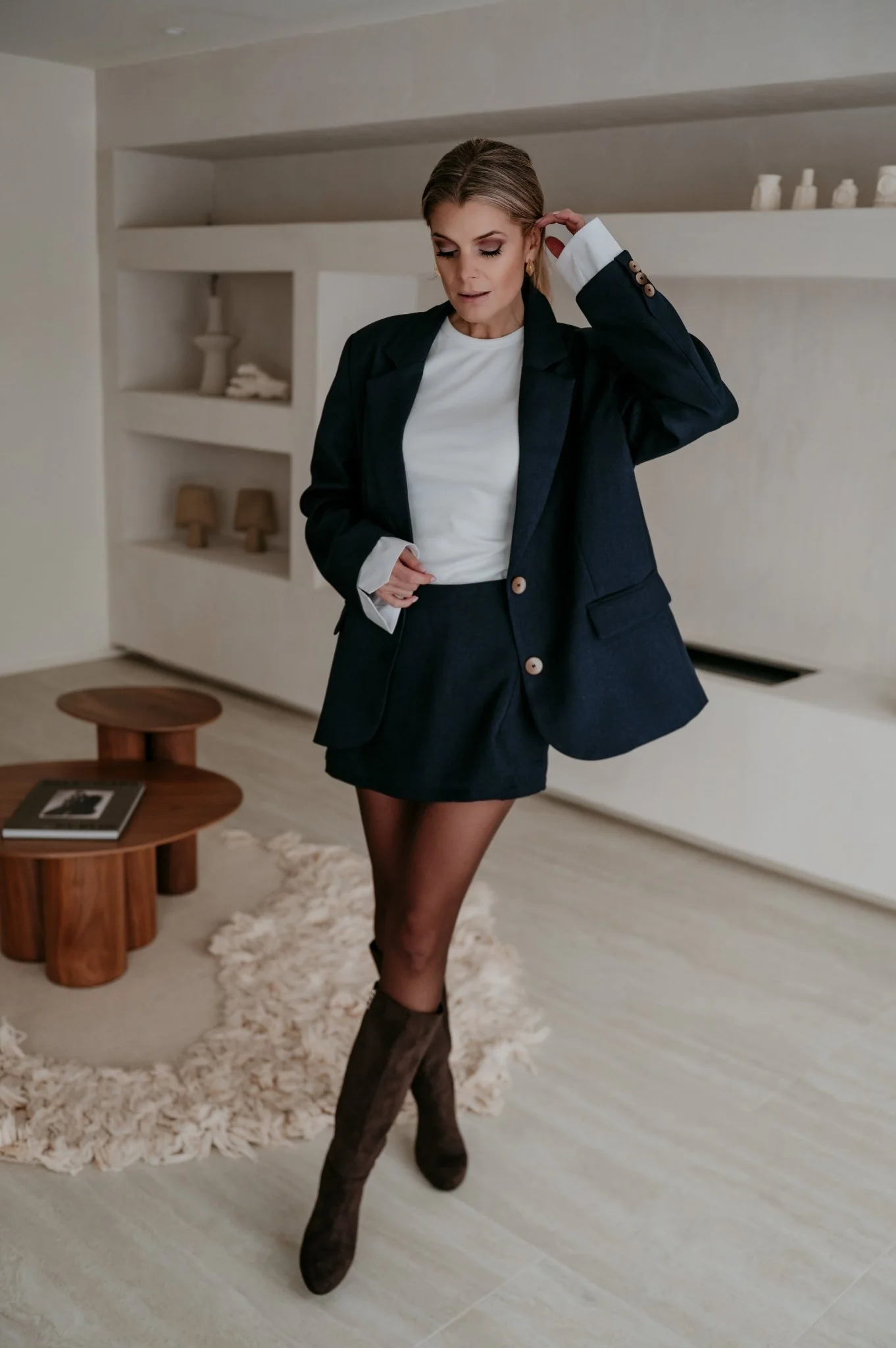 Gianco blazer I Navy Blue - Image 10
