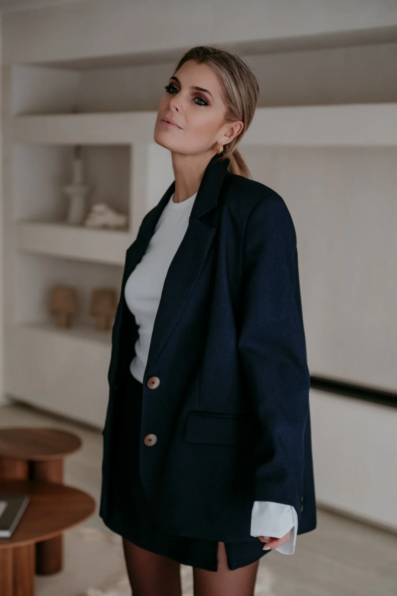 Gianco blazer I Navy Blue - Image 8