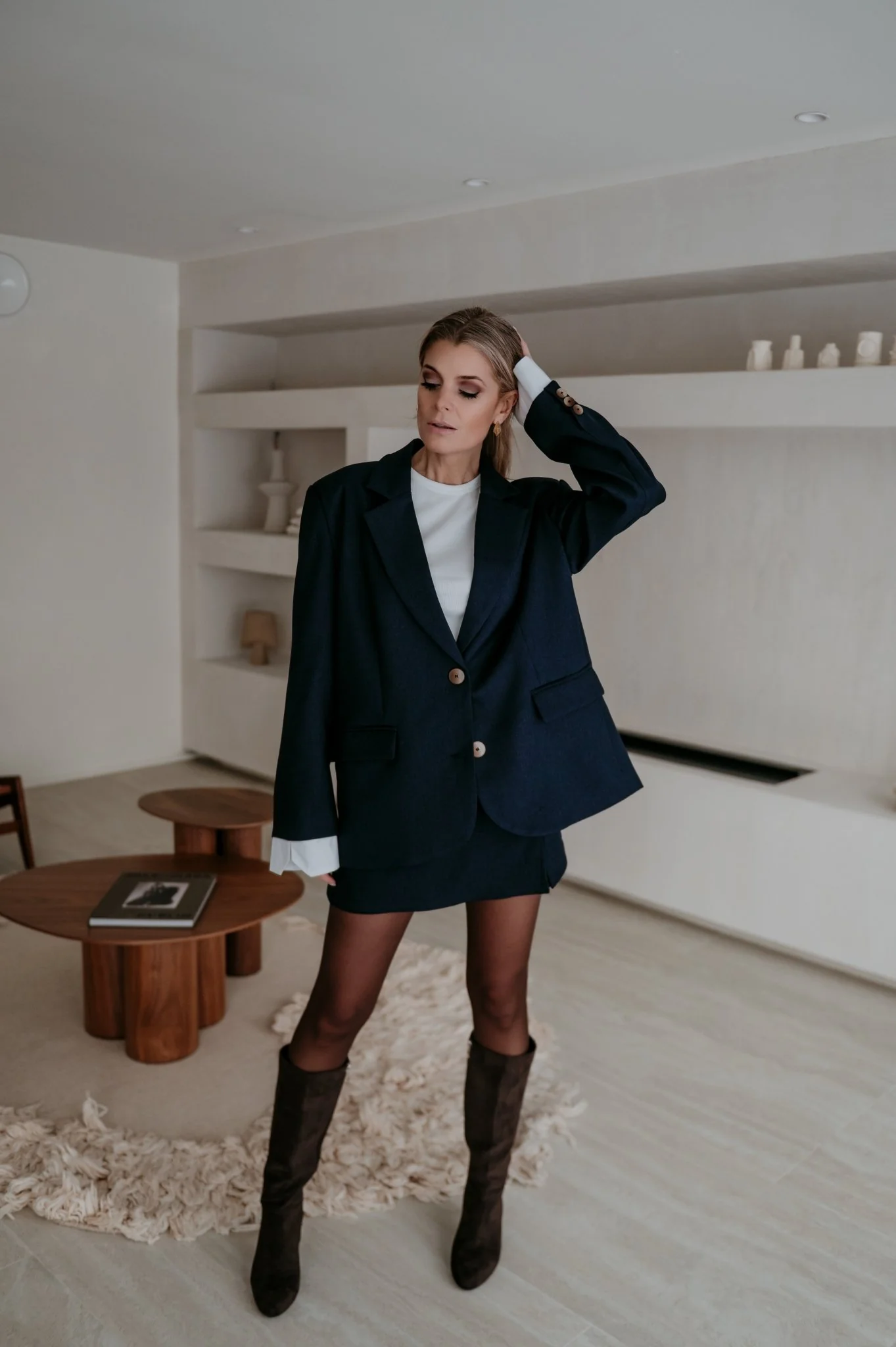 Gianco skort I Navy Blue - Image 3